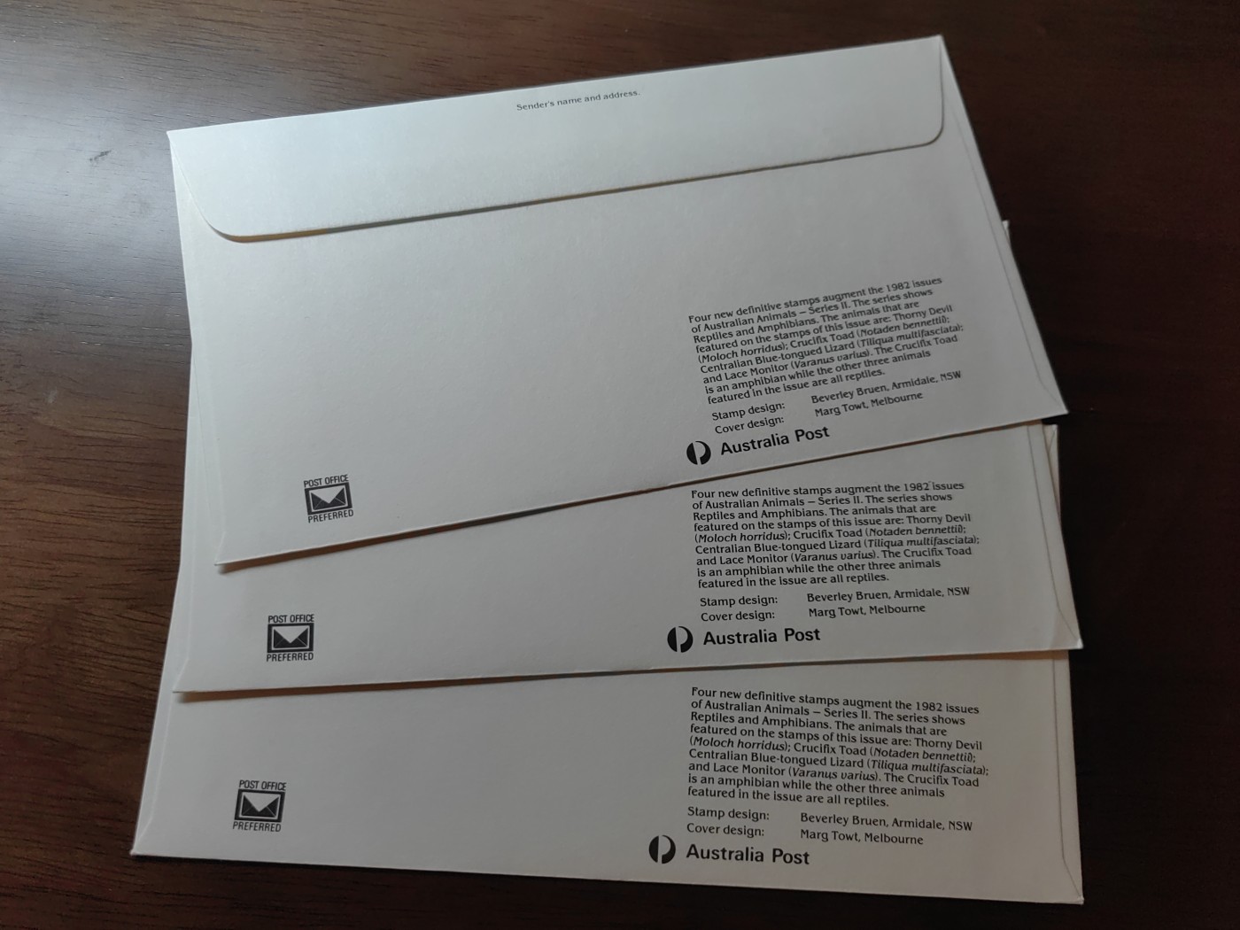 外国邮品精品专场（秒杀）第①③场 澳大利亚1983 爬行和两栖动物
