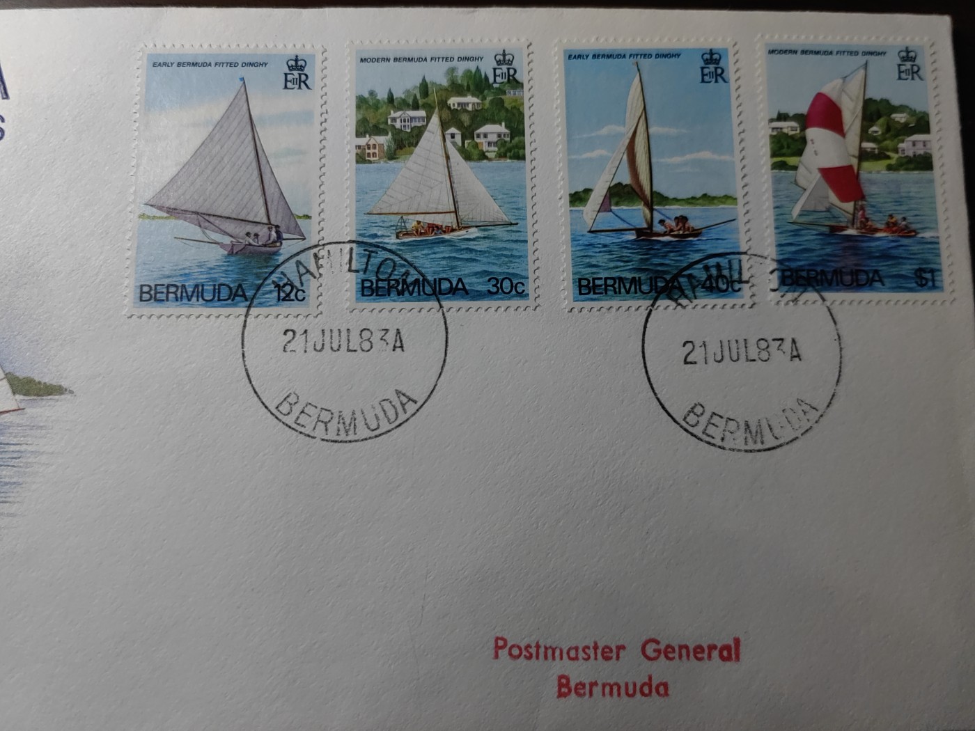 外国邮品精品专场（秒杀）第①③场 英属 百慕大1983帆船（全新未拆封）