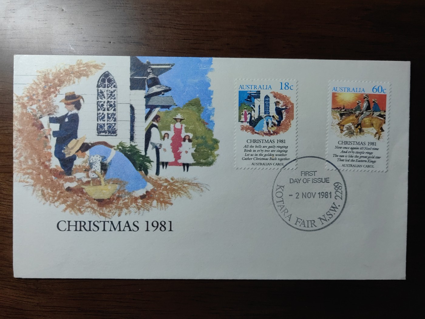 外国邮品精品专场（秒杀）第①③场 澳大利亚1981 圣诞节