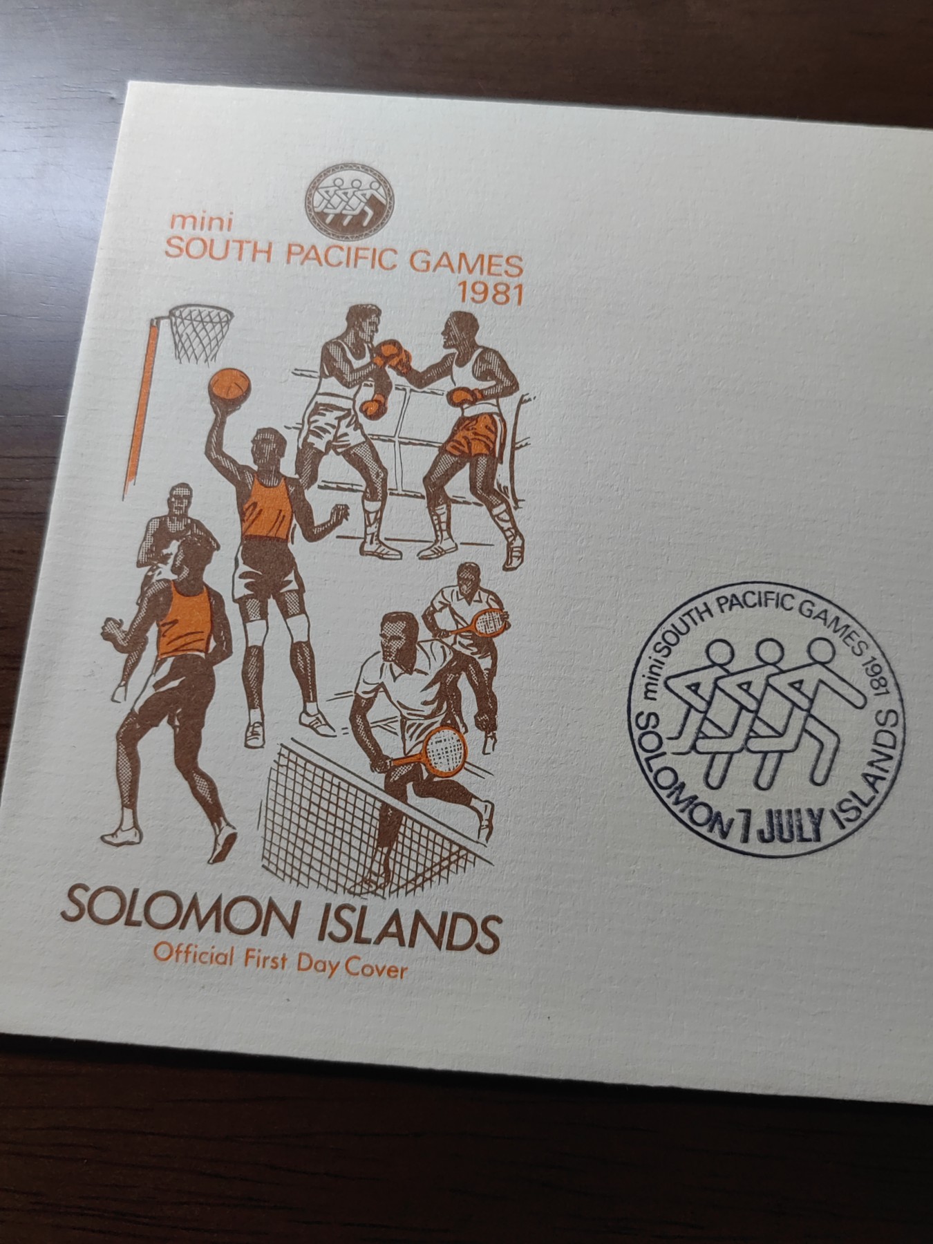外国邮和小本票精品专场（秒杀和拍卖）第①⑥场 所罗门群岛 1981 体育 运动会  国旗小型张 套票