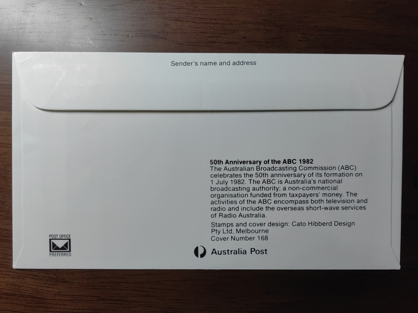 外国邮和小本票精品专场（秒杀和拍卖）第①⑥场 澳大利亚1982 英国ABC电视台成立50周年