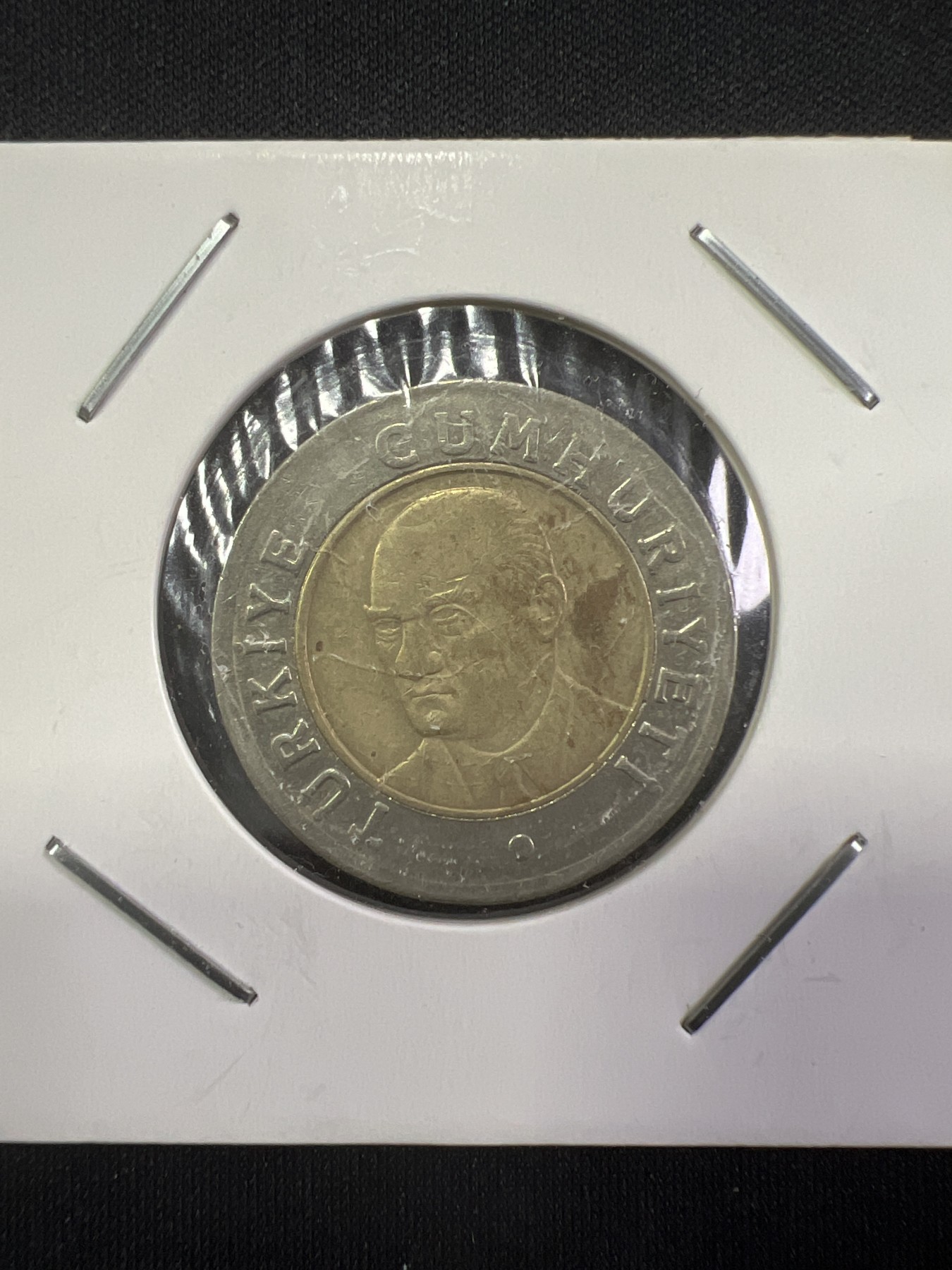 第427期 土耳其硬币专场 （无押金，捡漏，全场20包邮，偏远地区除外，接收代拍业务） 土耳其1里拉双色币