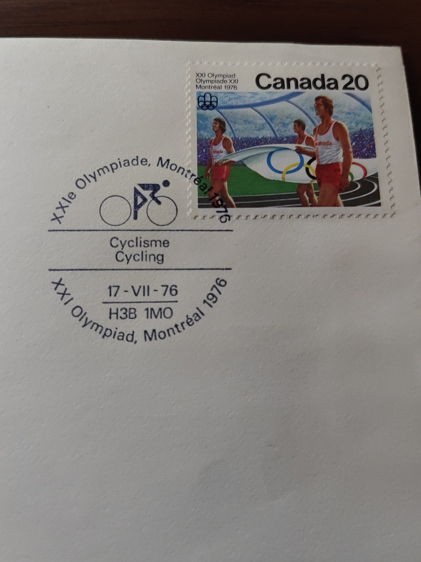 外国邮和小本票精品专场（秒杀和拍卖）第①⑥场 加拿大1976 第二十一届奥林匹克运动会（9封）不同项目