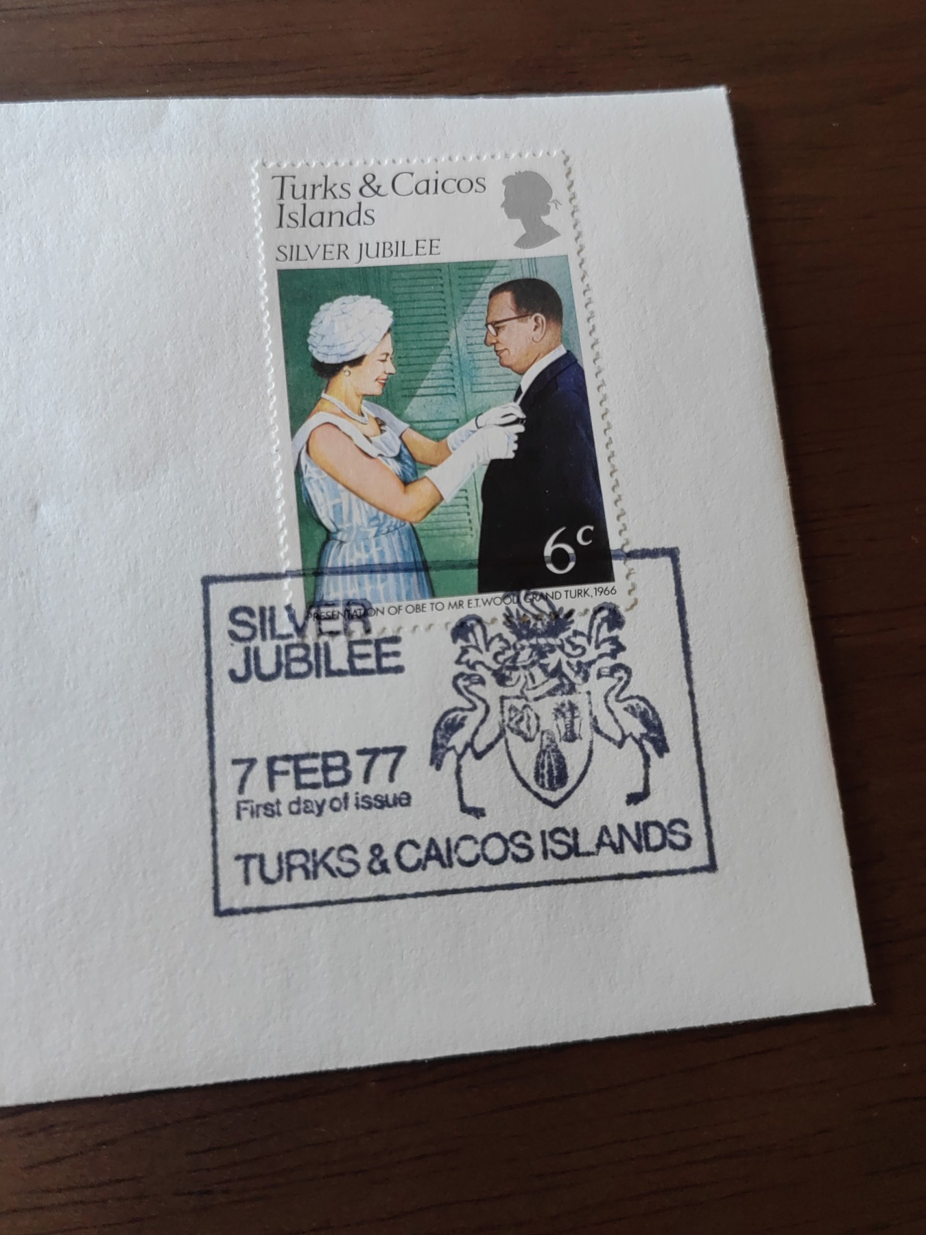 外国邮品精品专场（秒杀）第①③场 特克斯和凯科斯群岛1977 女王的银禧纪念