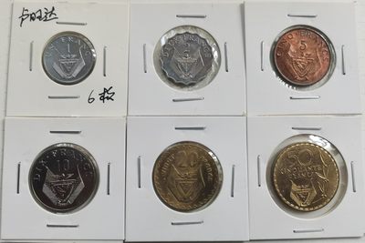 卢旺达 1970-85年 老版套币 全6枚 品相如图 邮费自理 - 卢旺达 1970-85年 老版套币 全6枚 品相如图 邮费自理