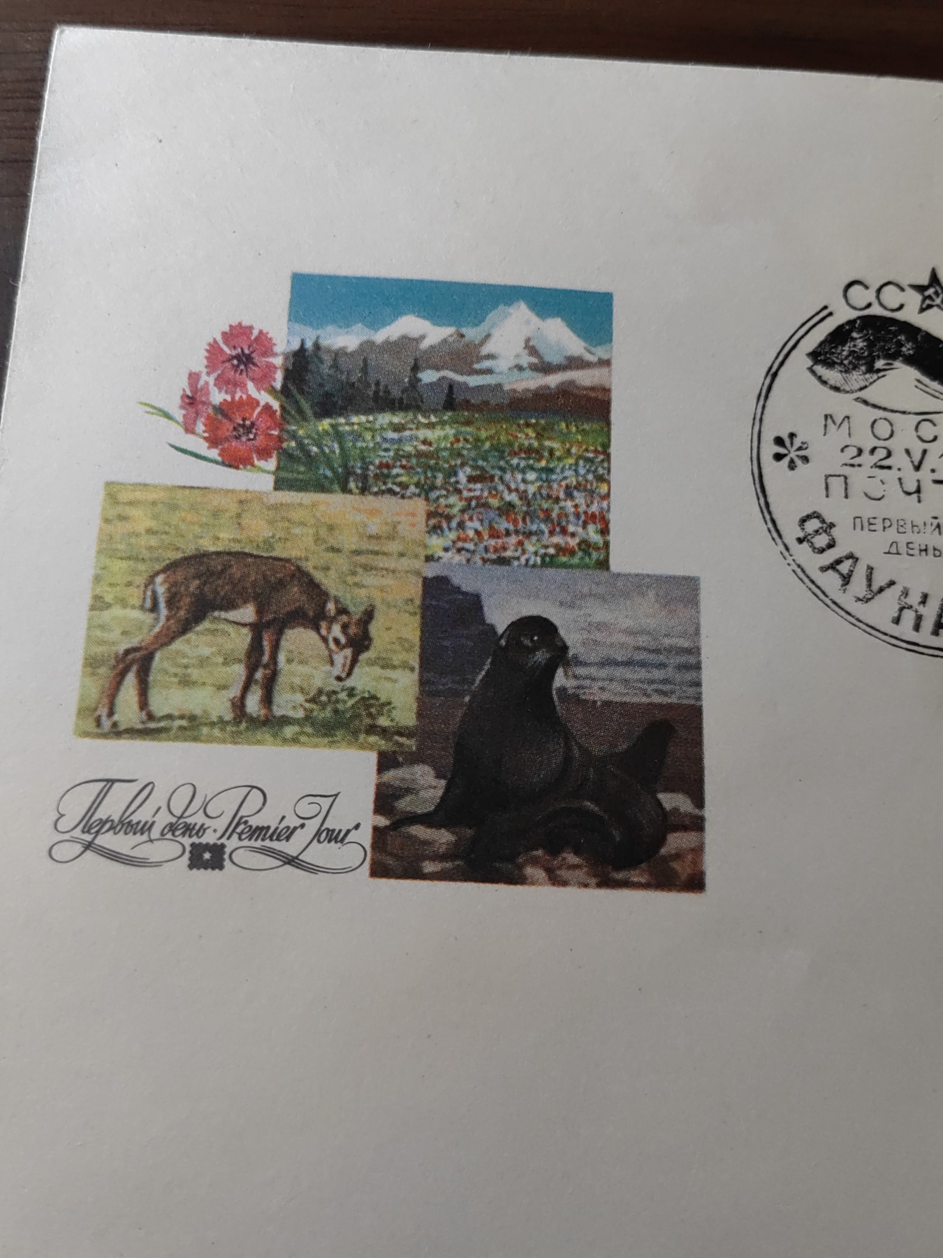 外国邮品精品专场（秒杀）第①③场 苏联1974 莫斯科国际哺乳动物学会议