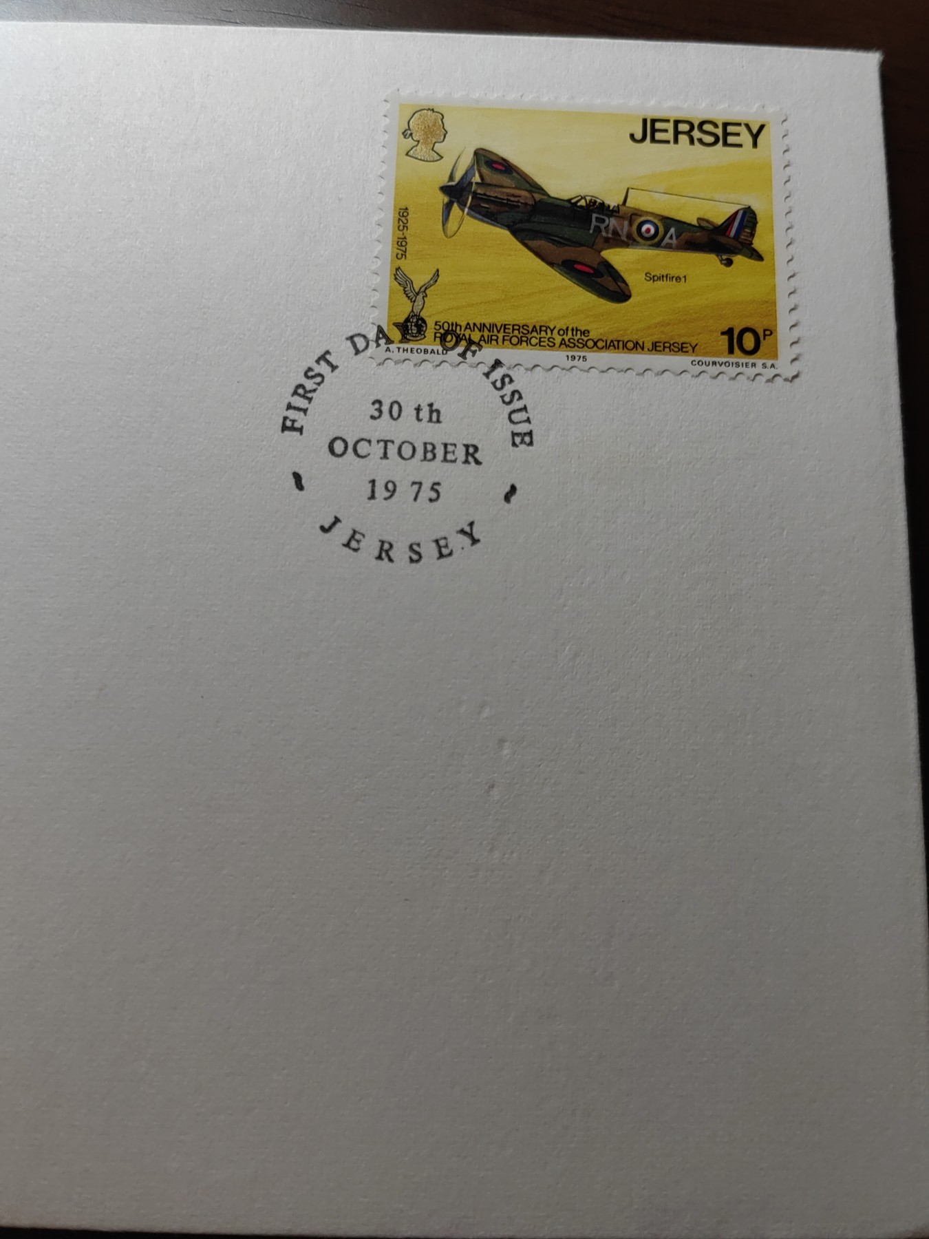 外国邮品精品专场（秒杀）第①③场 泽西岛1975 战斗飞机 