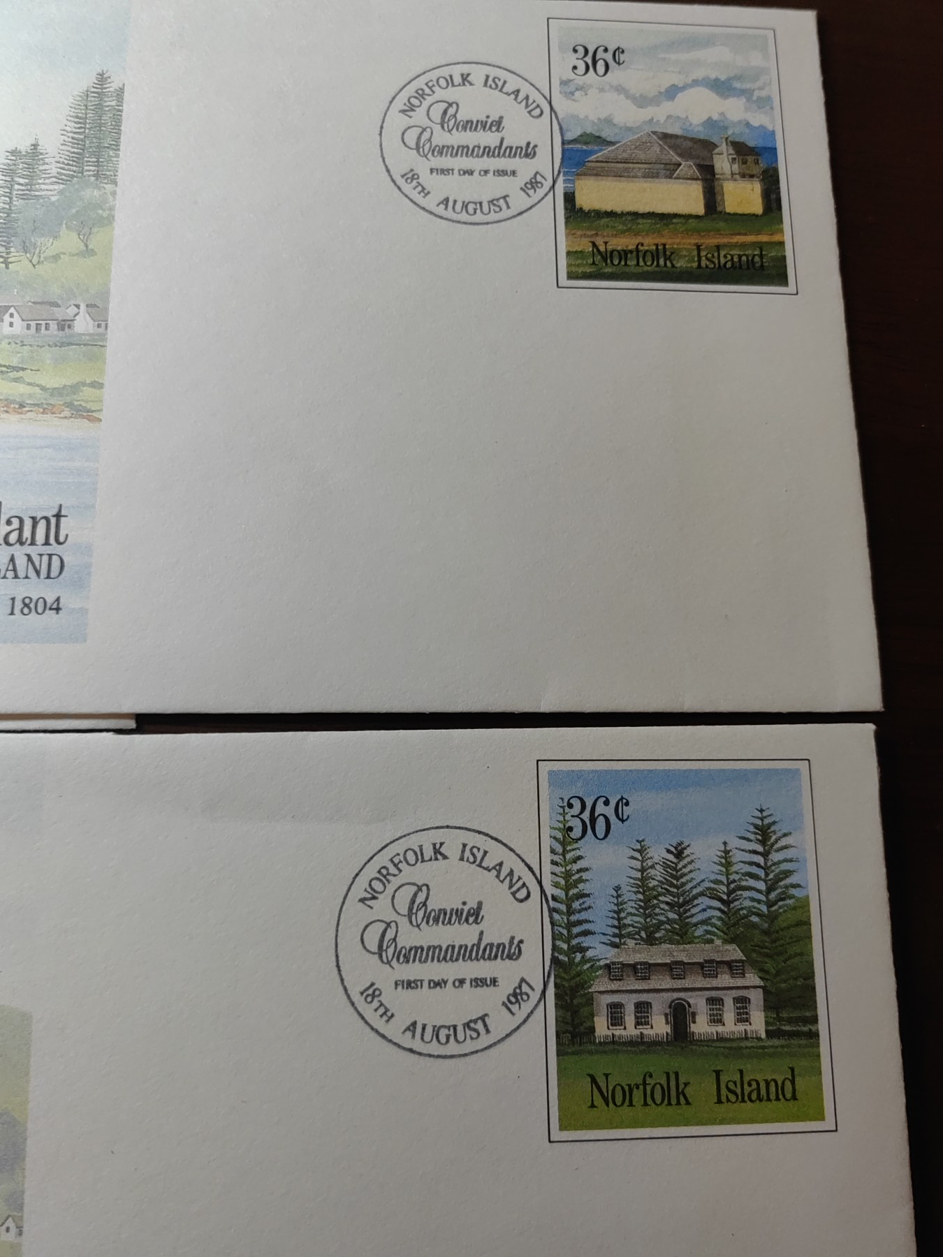 外国邮和小本票精品专场（秒杀和拍卖）第①⑥场 诺福克1987 著名军人纪念邮封