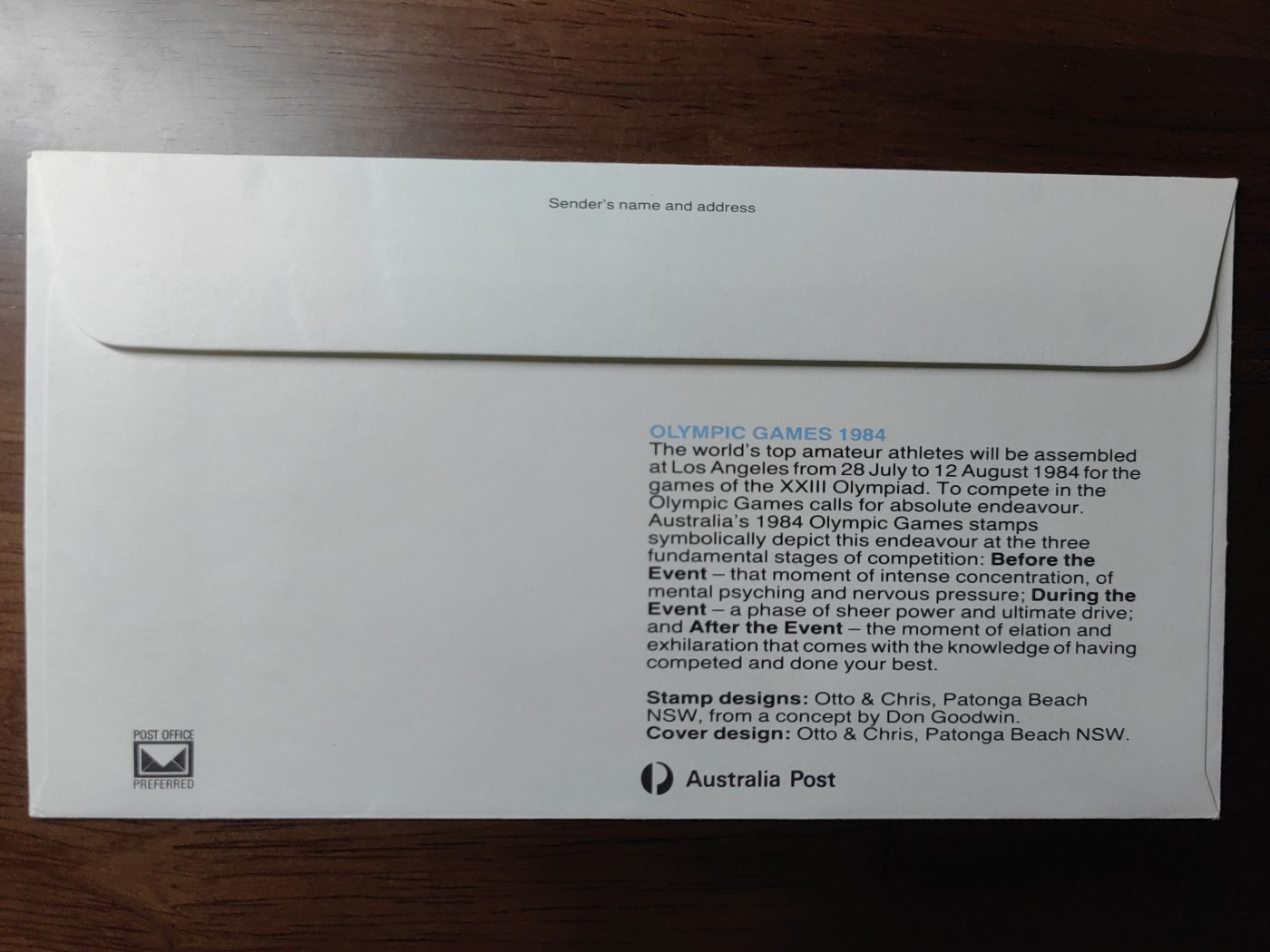 外国邮品精品专场（秒杀）第①③场 澳大利亚1984 洛杉矶奥运会3全 