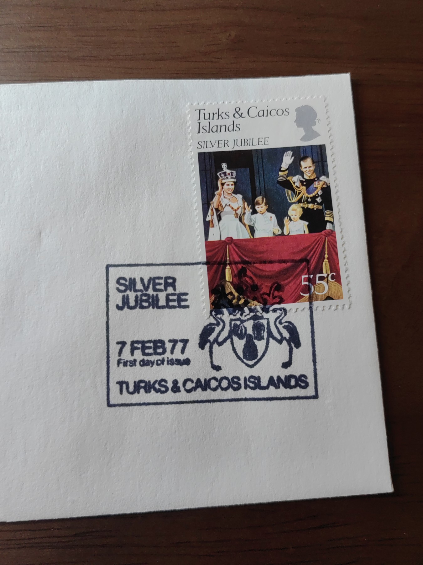 外国邮品精品专场（秒杀）第①③场 特克斯和凯科斯群岛1977 女王的银禧纪念