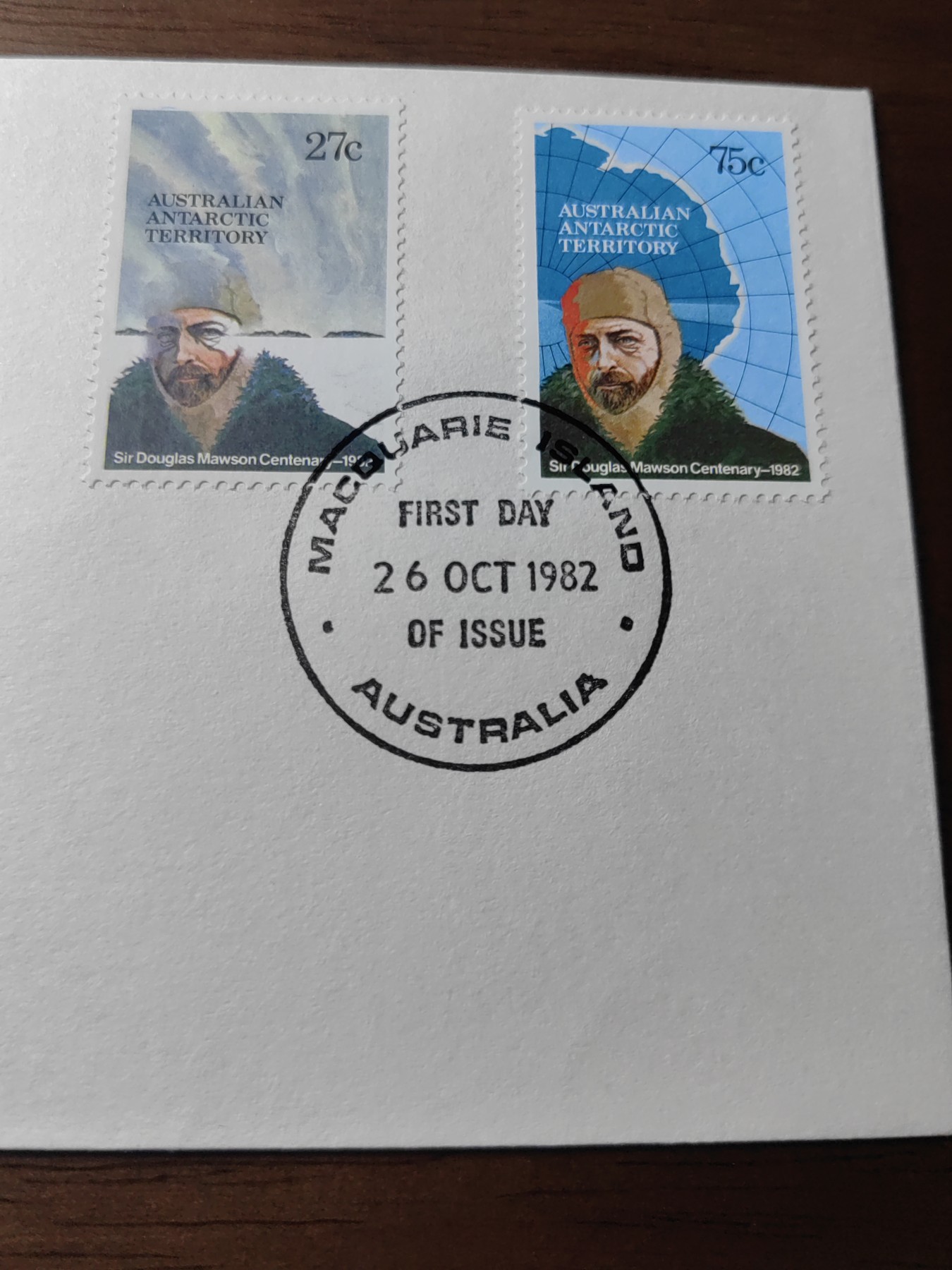 外国邮品精品专场（秒杀）第①③场 澳属南极1982 探险家莫森 