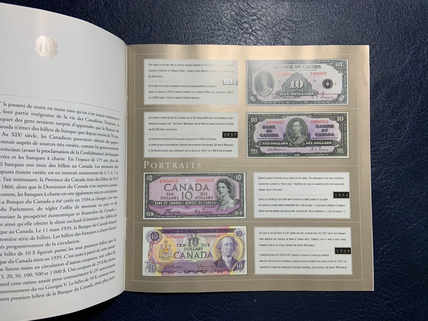 收藏联盟Quantum Auction 第295期拍卖  加拿大10元全同号纸币纪念册 品相全新UNC 最后一期印刷和最新一版 限量发行