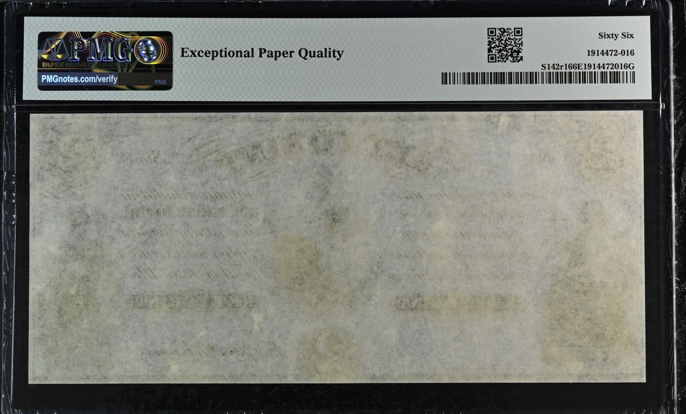 收藏联盟Quantum Auction 第295期拍卖  匈牙利财政部ND (1852)年2福林 PMG66