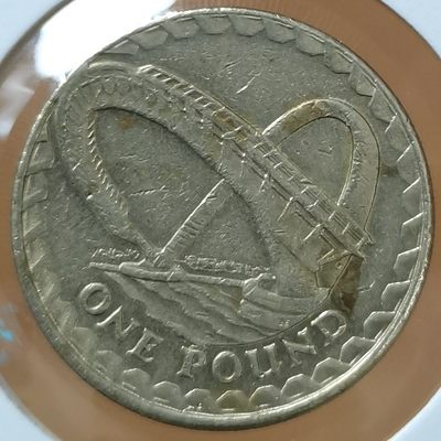 英国 2007年 1镑纪念币 品相如图 邮费自理 - 英国 2007年 1镑纪念币 品相如图 邮费自理