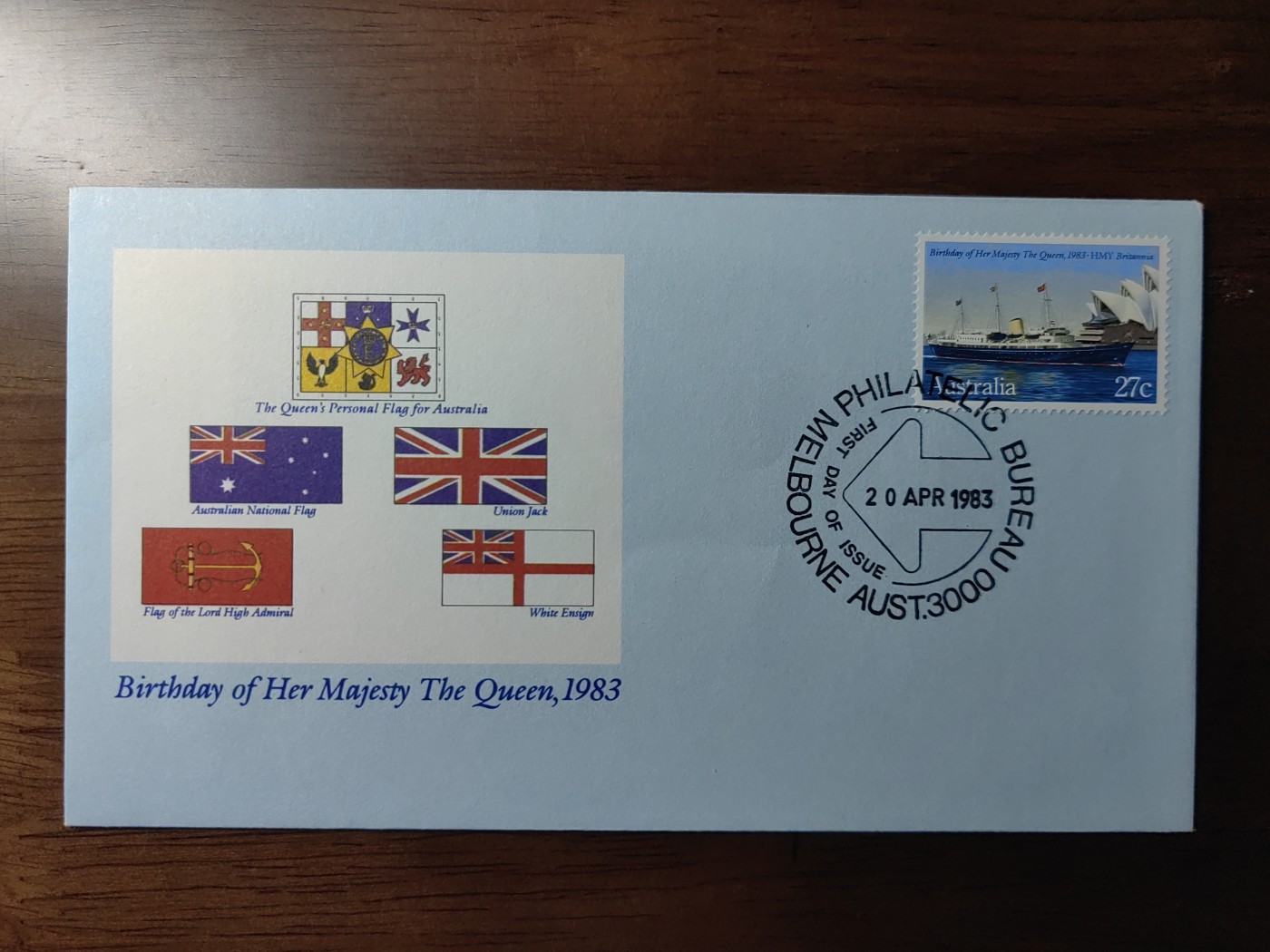 外国邮品精品专场（秒杀）第①③场 澳大利亚1983年 女王陛下生日
