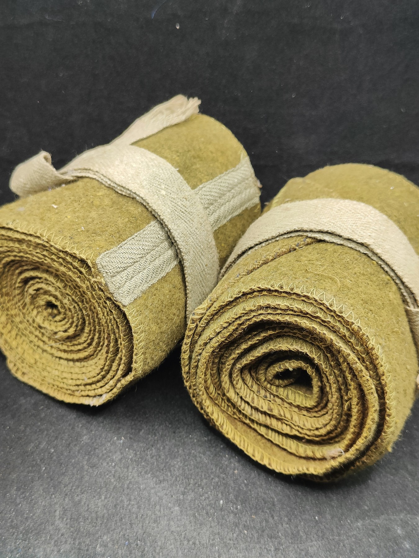 全场0元起拍 第98期 咸鱼国勋章拍卖专场 10月11日（周三）下午6：00开始 原品 日本战时士兵绑腿