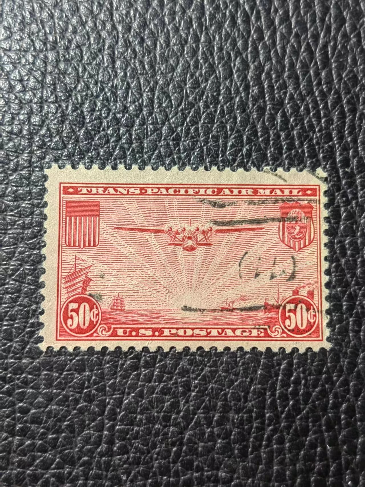 洪涛臻品批发群 精选邮票限时拍卖第四百零四期  美国邮票  1937年航空邮票  百年文物藏品，喜欢不要错过
