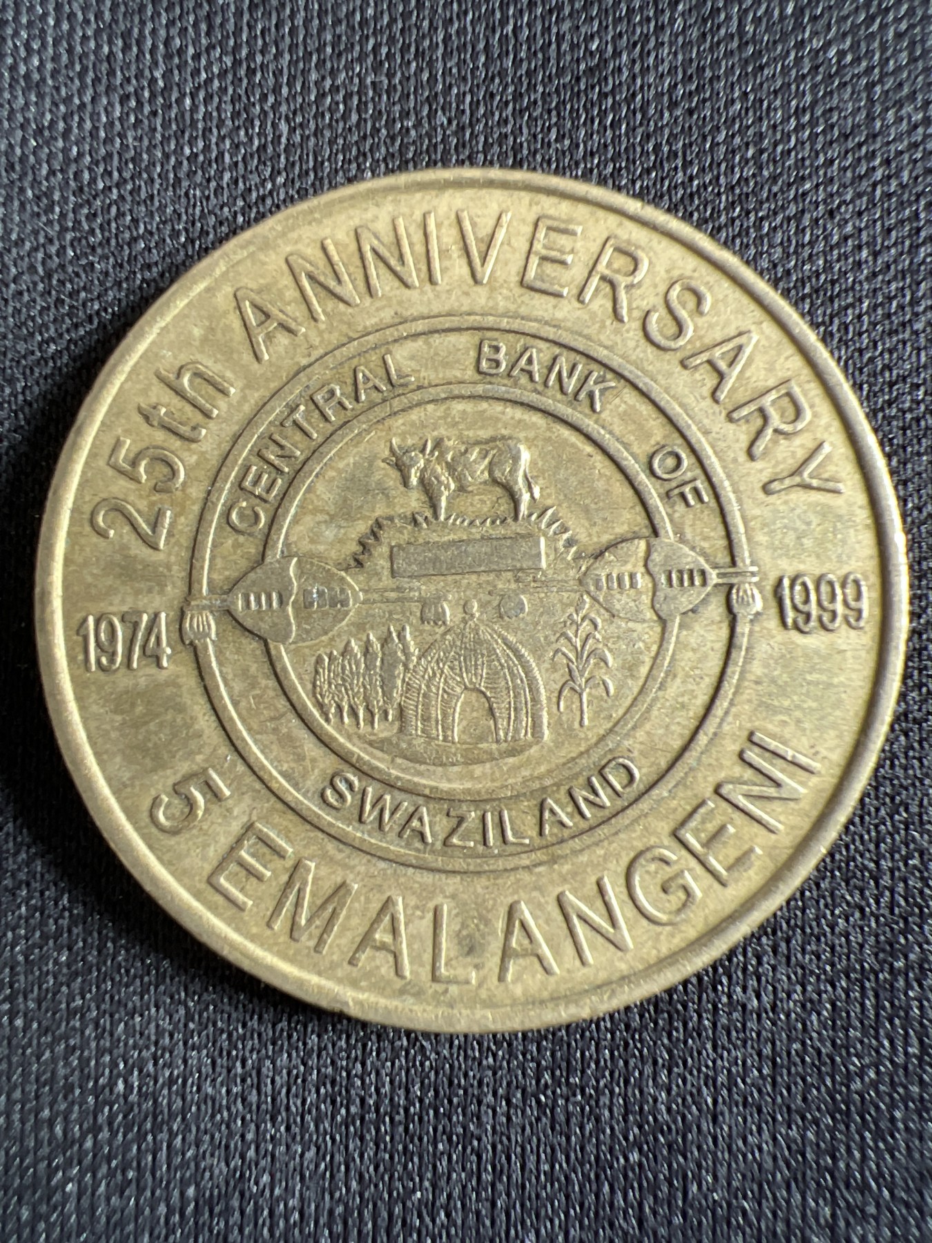 第428期 硬币专场 （无押金，捡漏，全场20包邮，偏远地区除外，接收代拍业务） 斯威士兰5元