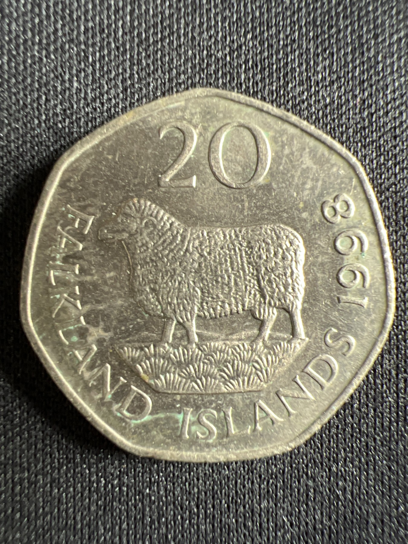 第428期 硬币专场 （无押金，捡漏，全场20包邮，偏远地区除外，接收代拍业务） 福克兰群岛20便士