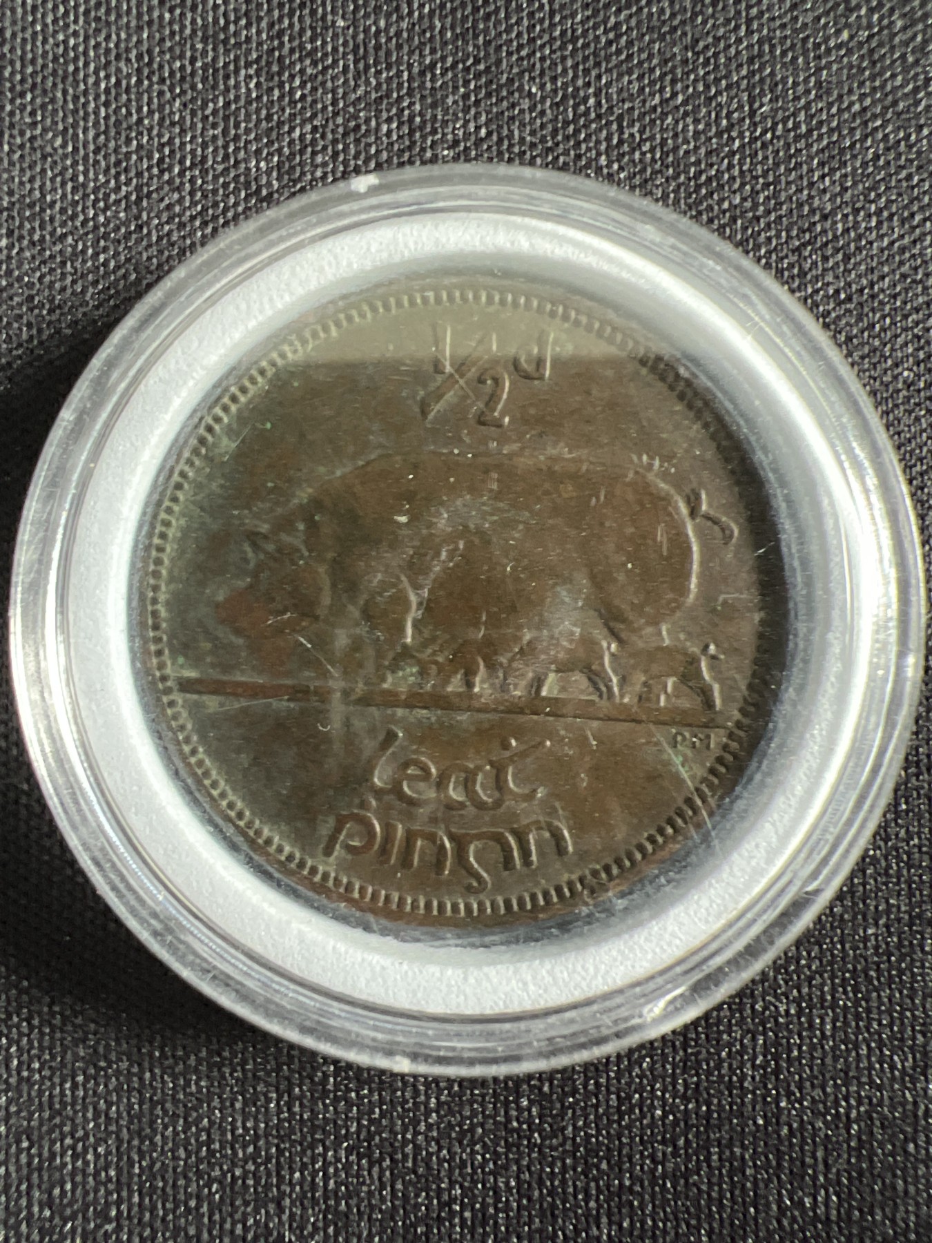 第444期 硬币专场 （无押金，捡漏，全场20包邮，偏远地区除外，接收代拍业务） 爱尔兰1/2便士