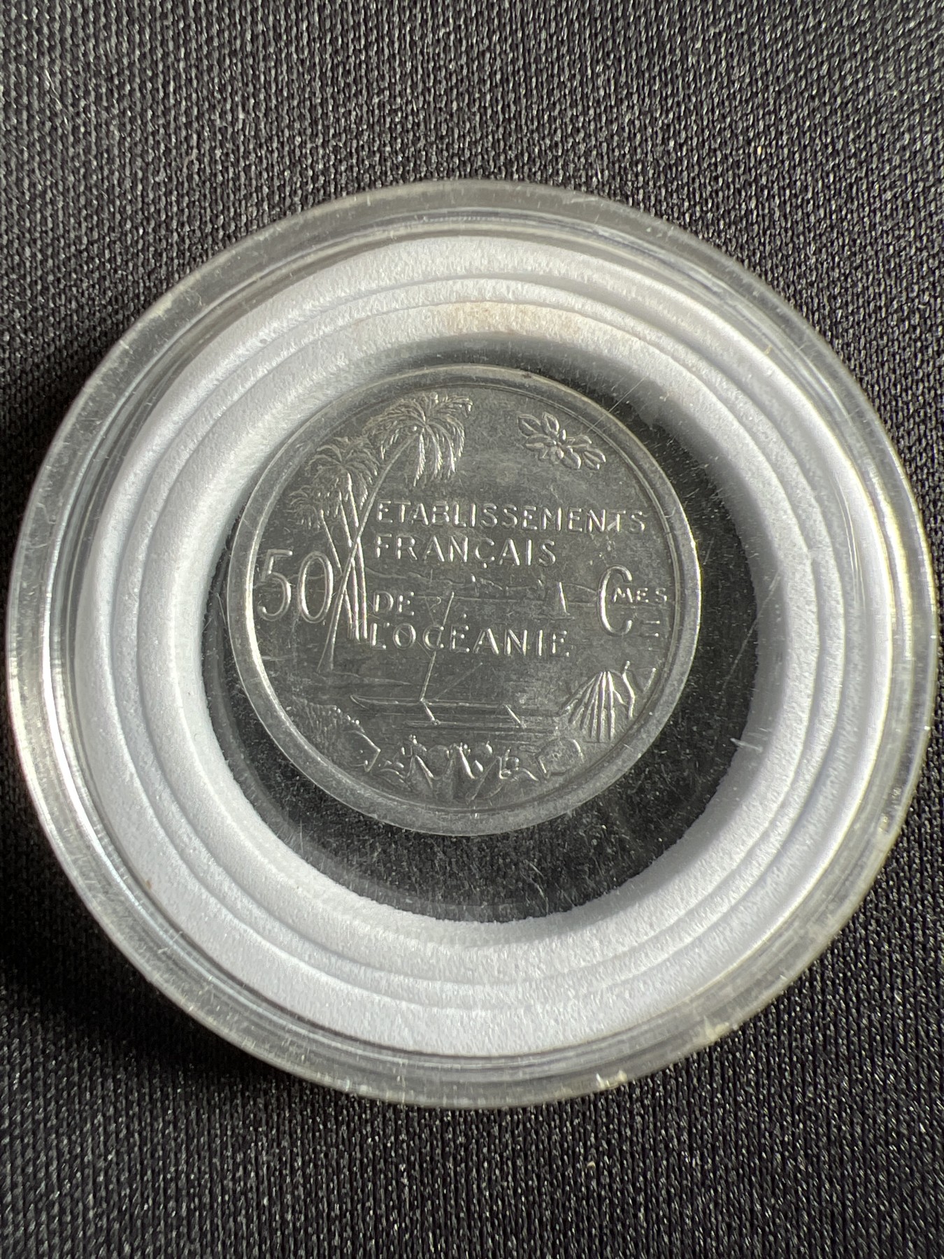 第429期 硬币专场 （无押金，捡漏，全场20包邮，偏远地区除外，接收代拍业务） 法属波利尼西亚50分