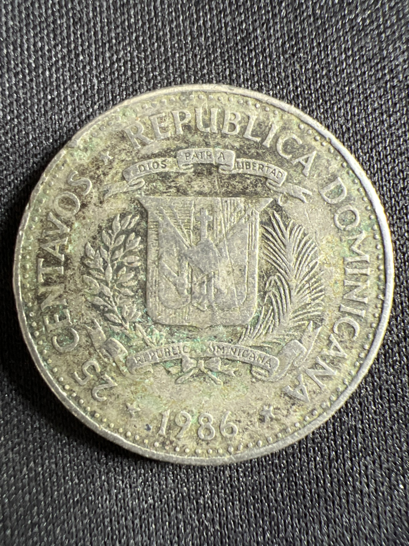 第428期 硬币专场 （无押金，捡漏，全场20包邮，偏远地区除外，接收代拍业务） 多米尼加25分