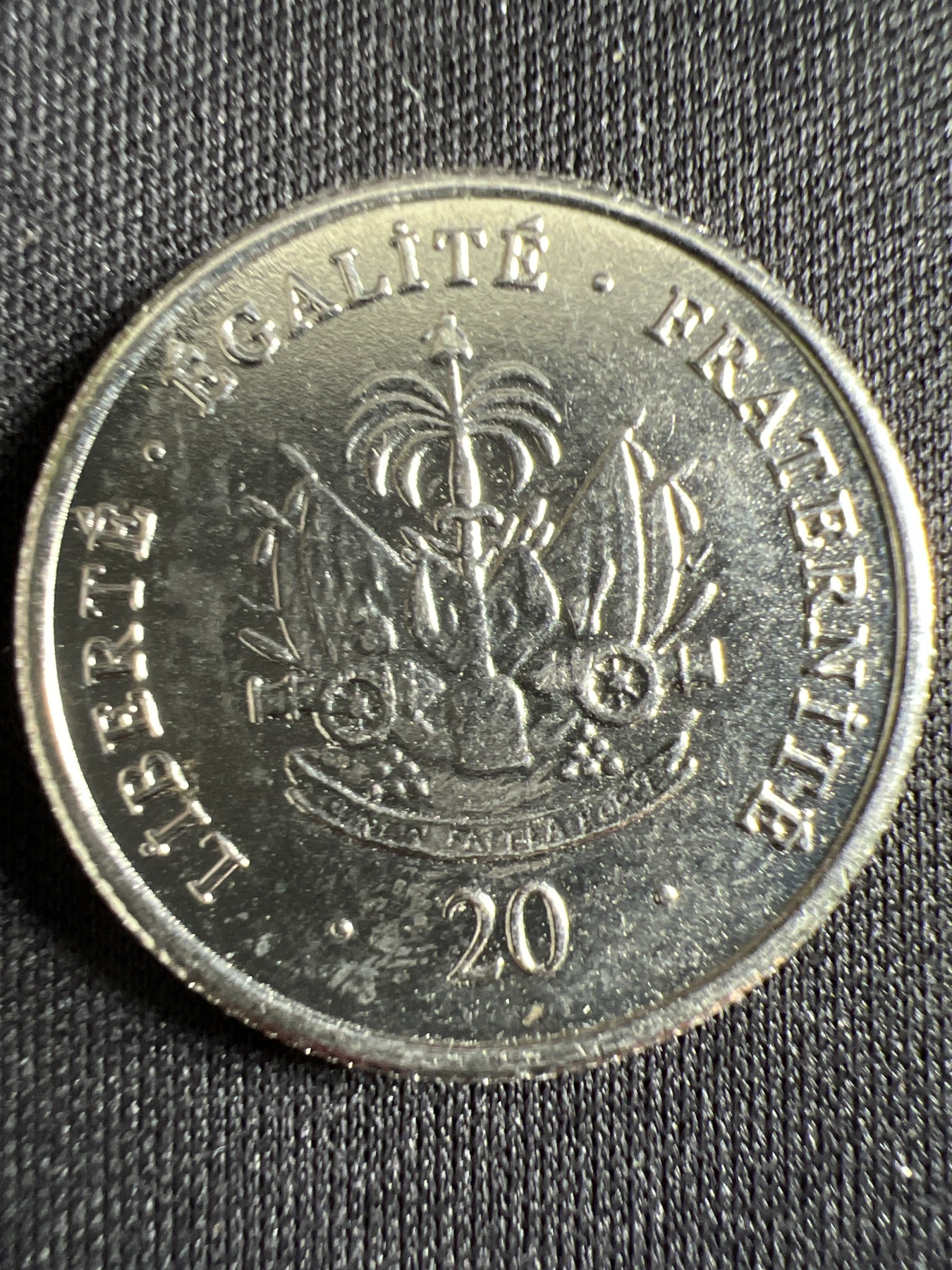 第428期 硬币专场 （无押金，捡漏，全场20包邮，偏远地区除外，接收代拍业务） 海地20分母鸡