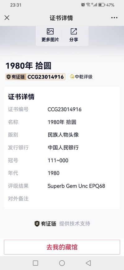 评级人民币套装及标十 8010标十尾豹子111-000