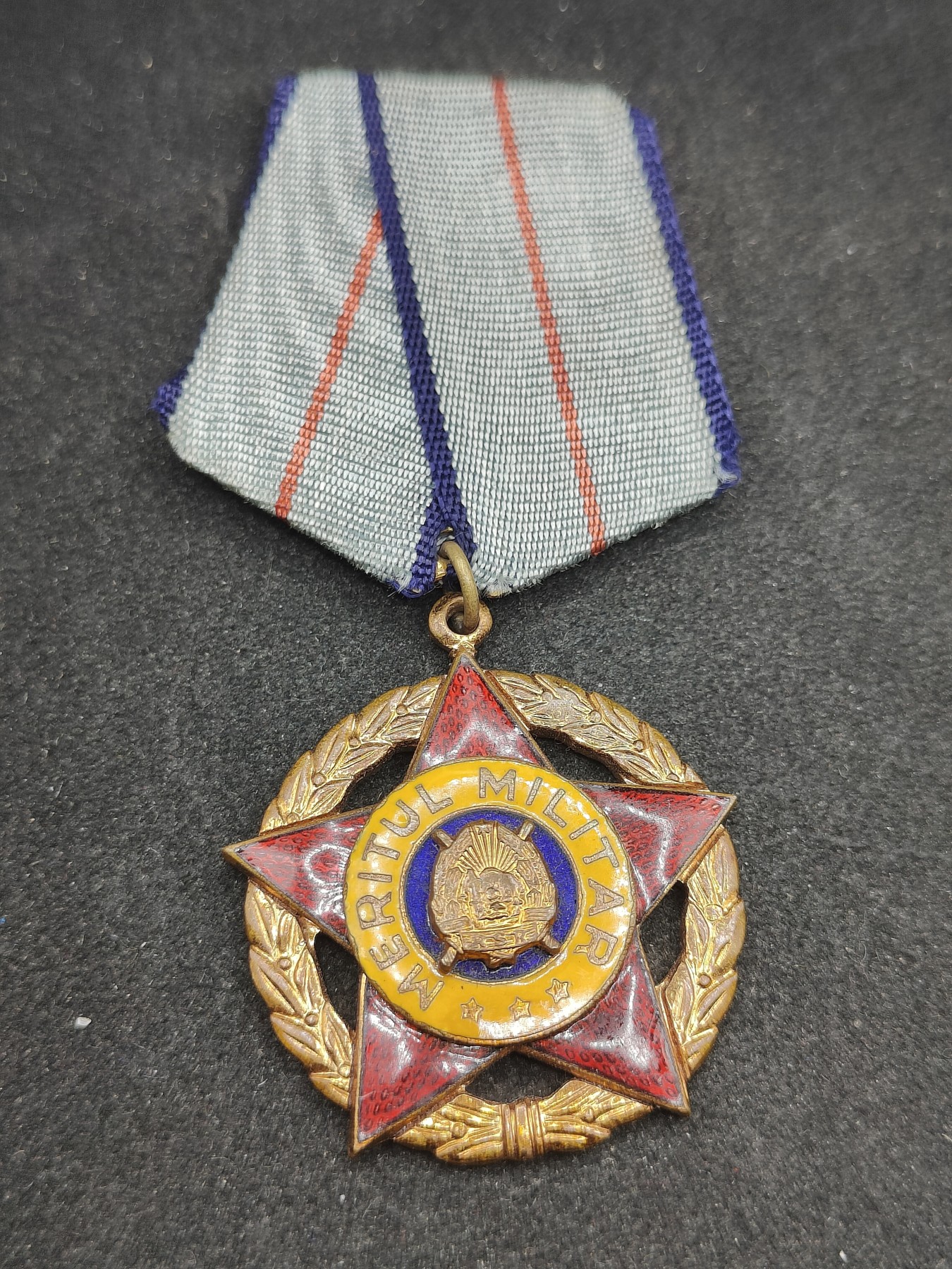 全场0元起拍 第98期 咸鱼国勋章拍卖专场 10月11日（周三）下午6：00开始 罗马尼亚铜级军事功绩勋章