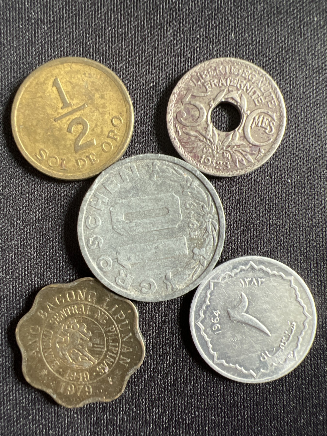 第428期 硬币专场 （无押金，捡漏，全场20包邮，偏远地区除外，接收代拍业务） 硬币5枚