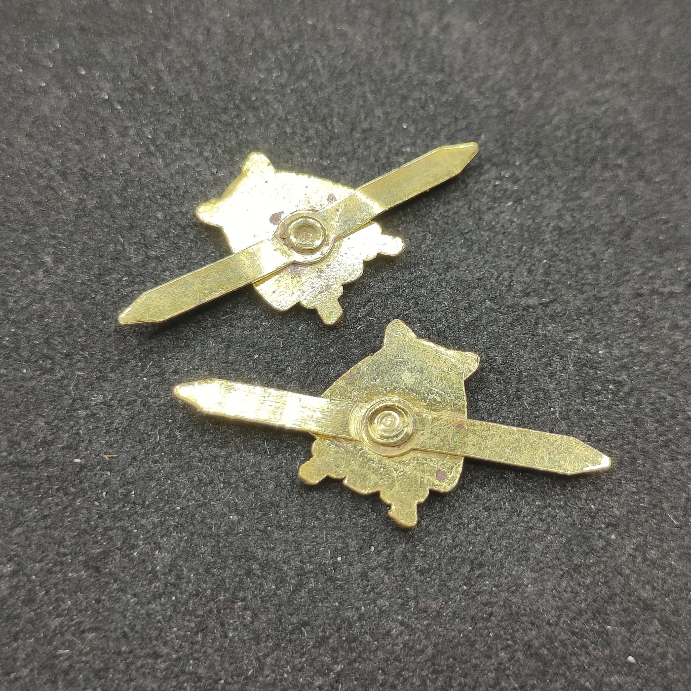 全场0元起拍 第98期 咸鱼国勋章拍卖专场 10月11日（周三）下午6：00开始 哈萨克斯坦检察官领章一对