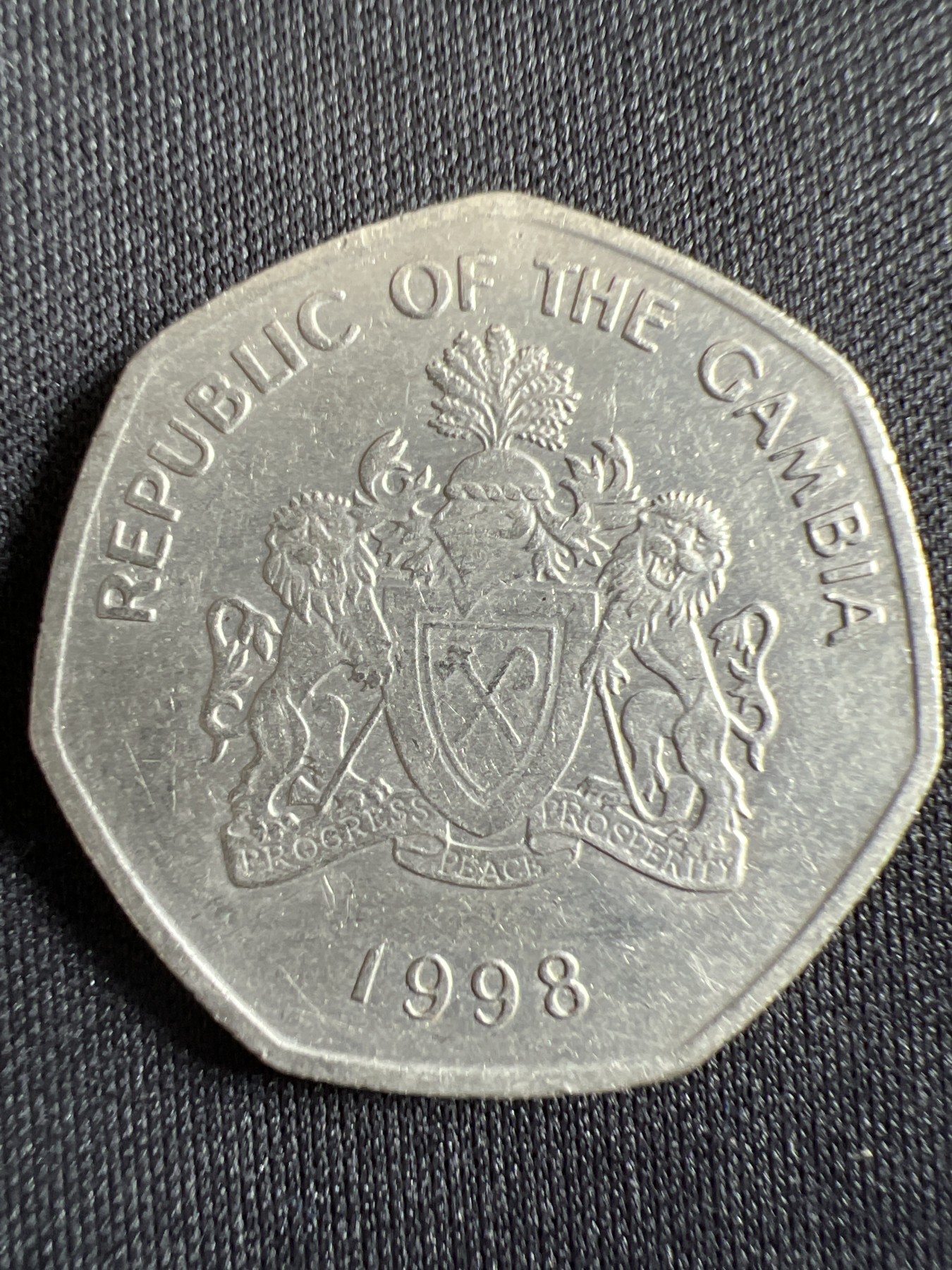 第428期 硬币专场 （无押金，捡漏，全场20包邮，偏远地区除外，接收代拍业务） 冈比亚1达拉西