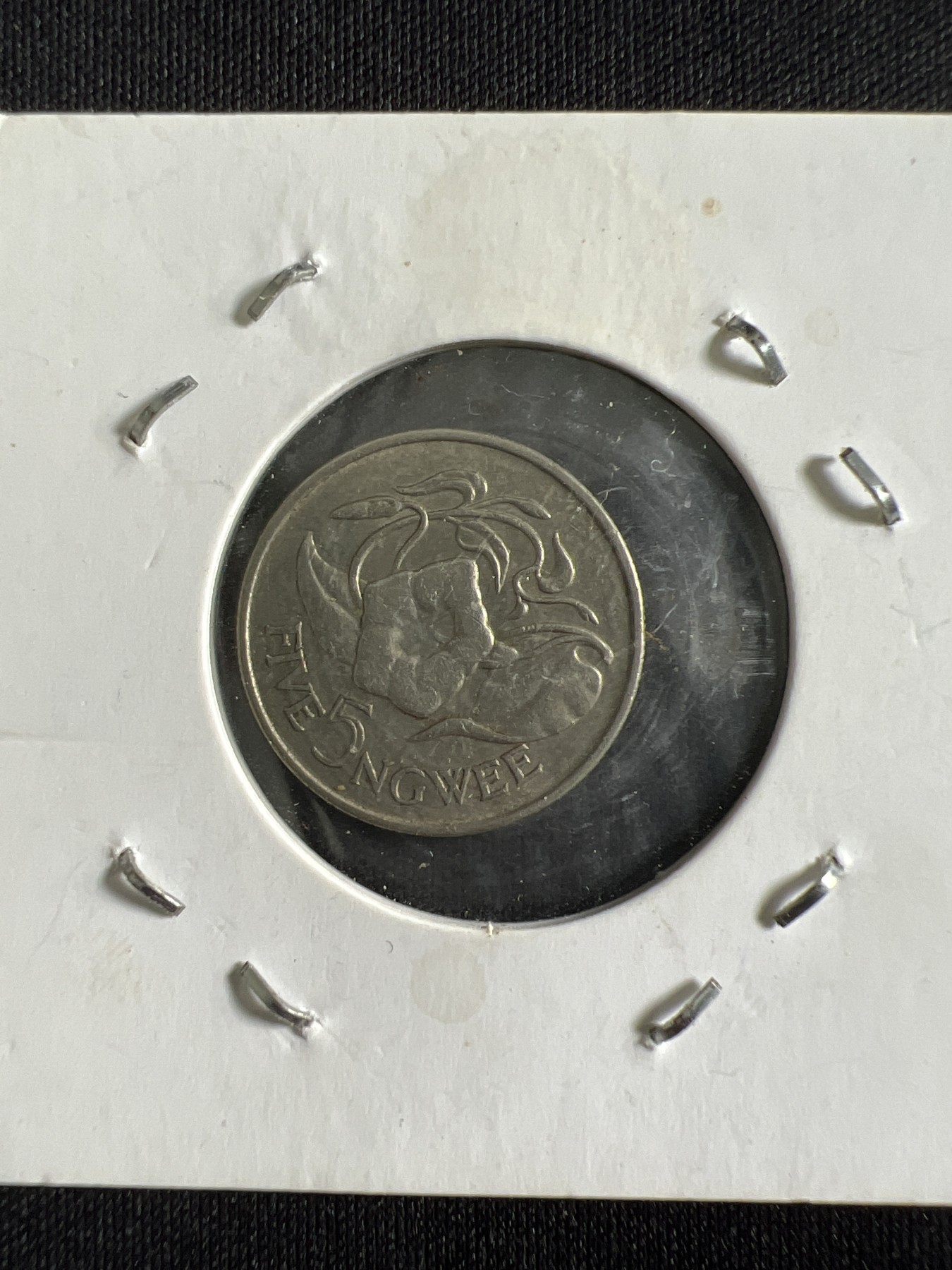 第429期 硬币专场 （无押金，捡漏，全场20包邮，偏远地区除外，接收代拍业务） 赞比亚5分