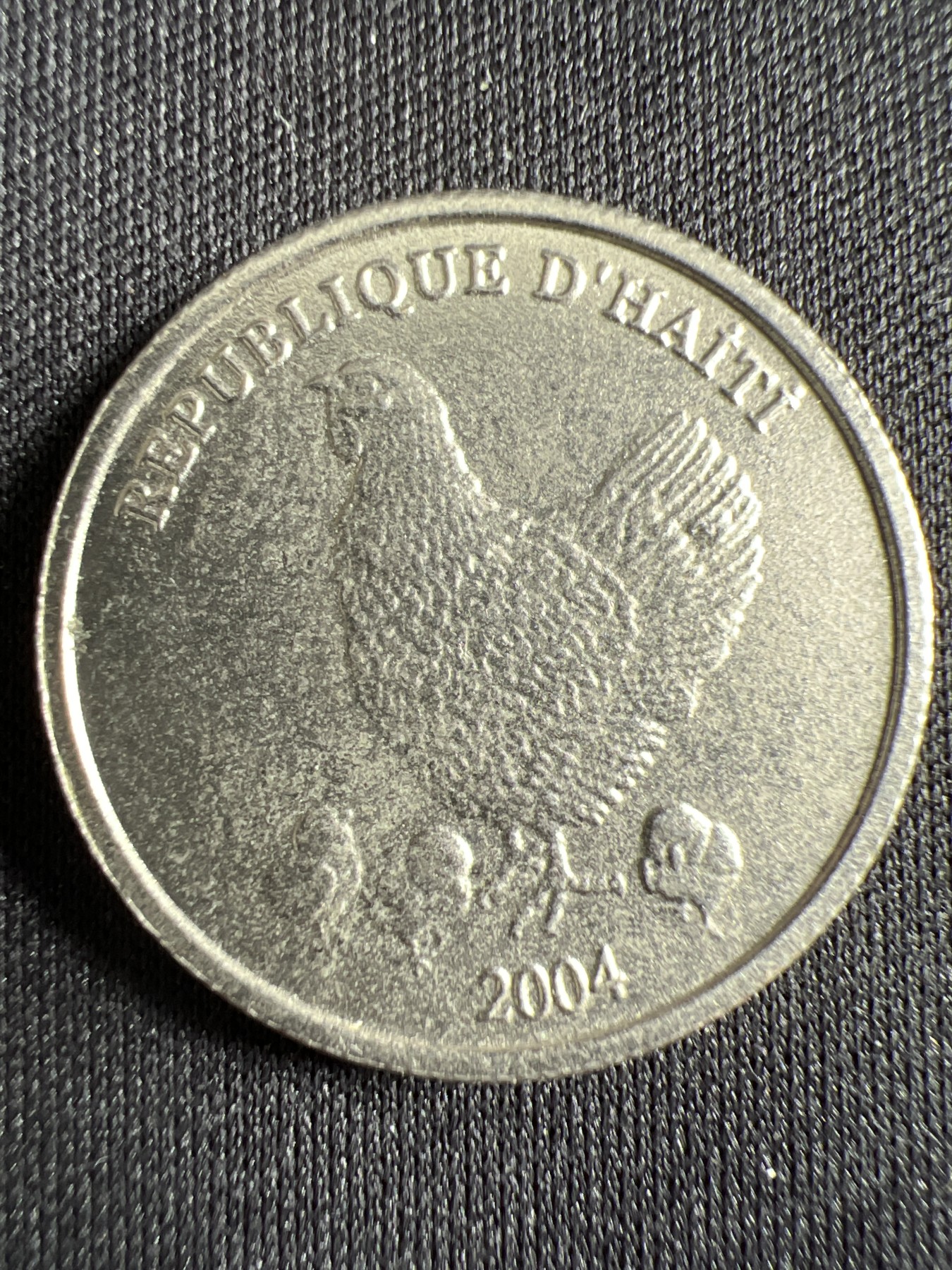 第428期 硬币专场 （无押金，捡漏，全场20包邮，偏远地区除外，接收代拍业务） 海地20分母鸡