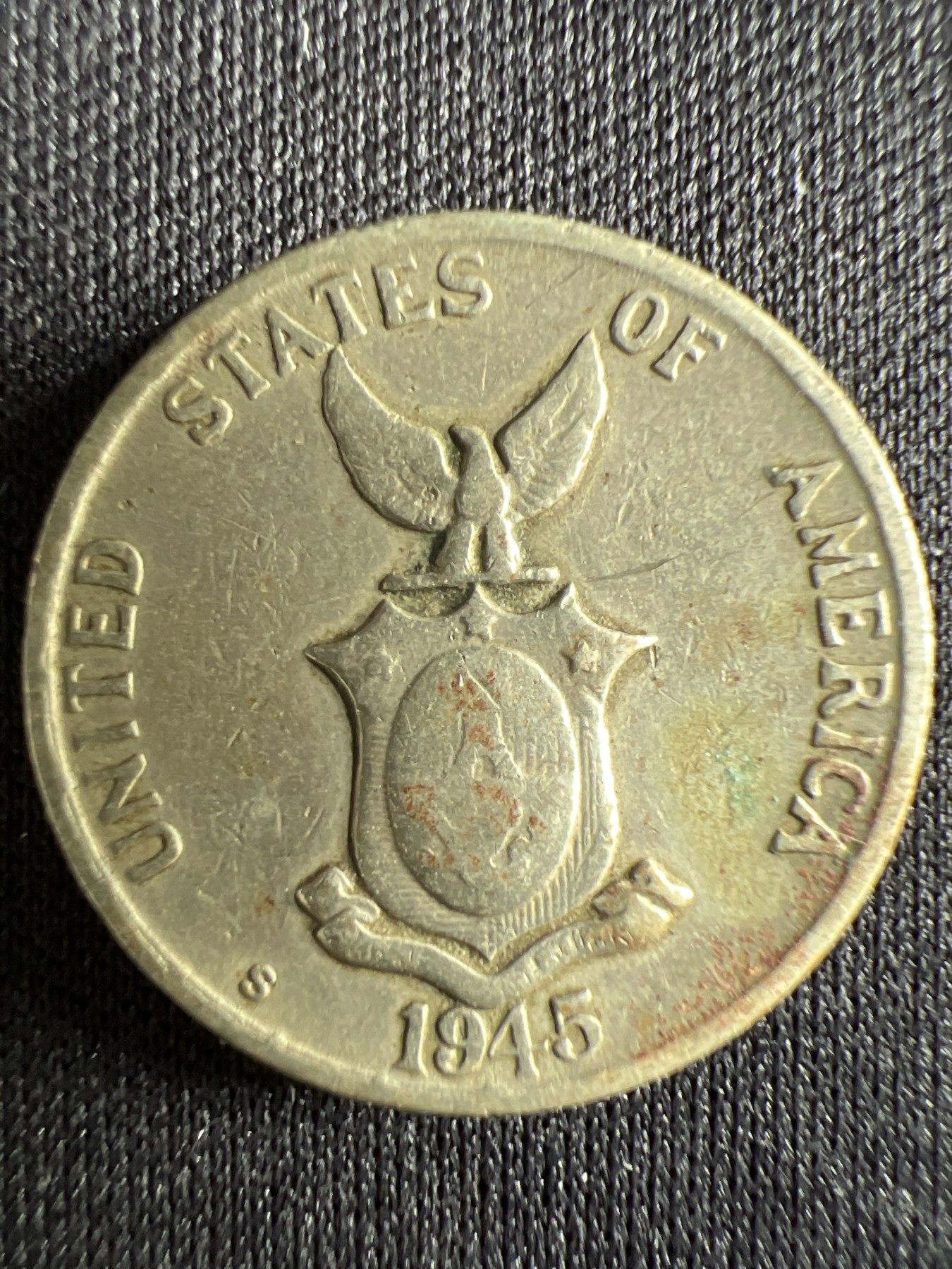 第444期 硬币专场 （无押金，捡漏，全场20包邮，偏远地区除外，接收代拍业务） 英属菲律宾5分