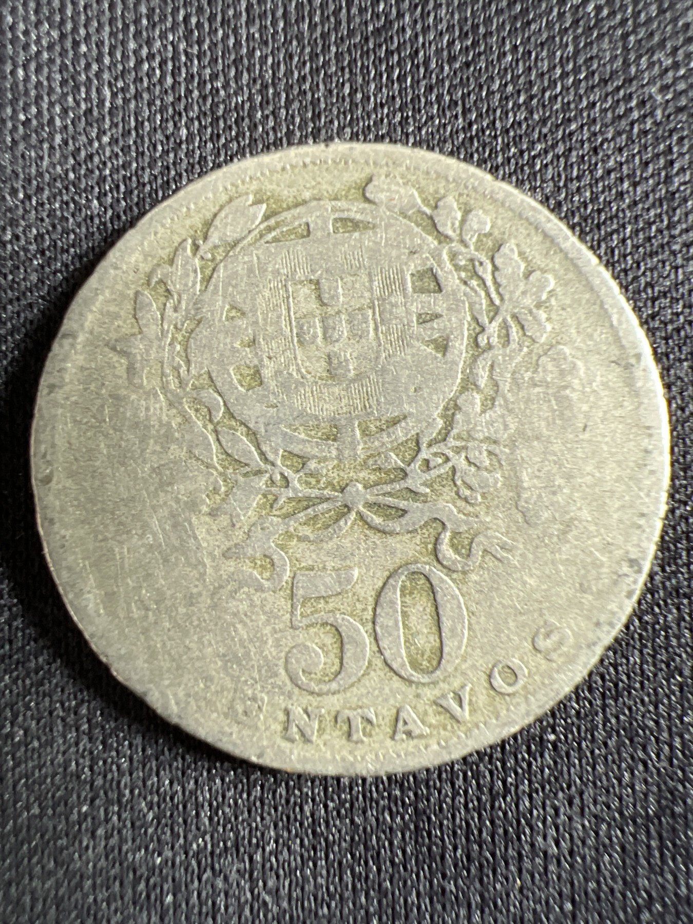 第444期 硬币专场 （无押金，捡漏，全场20包邮，偏远地区除外，接收代拍业务） 葡萄牙50分