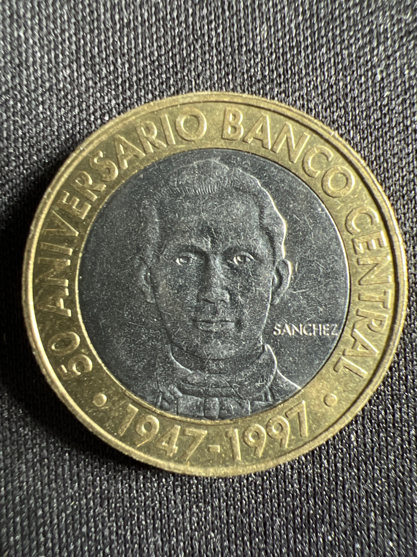 第428期 硬币专场 （无押金，捡漏，全场20包邮，偏远地区除外，接收代拍业务） 多米尼加5比索双色币