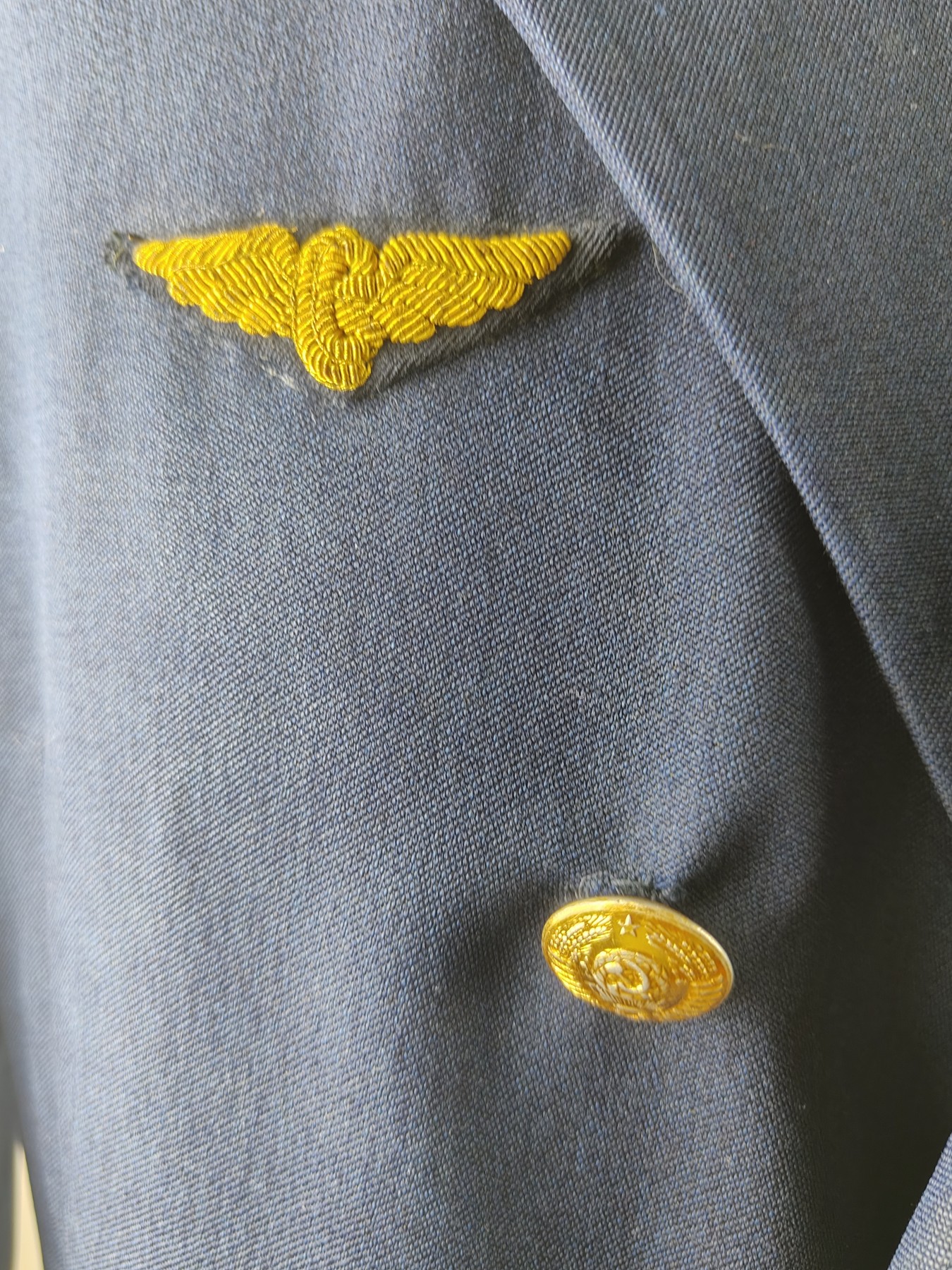 全场0元起拍 第98期 咸鱼国勋章拍卖专场 10月11日（周三）下午6：00开始 苏联 铁道部高级官员 将官相当官礼服 胸围118 肩宽50 衣长81 袖长63