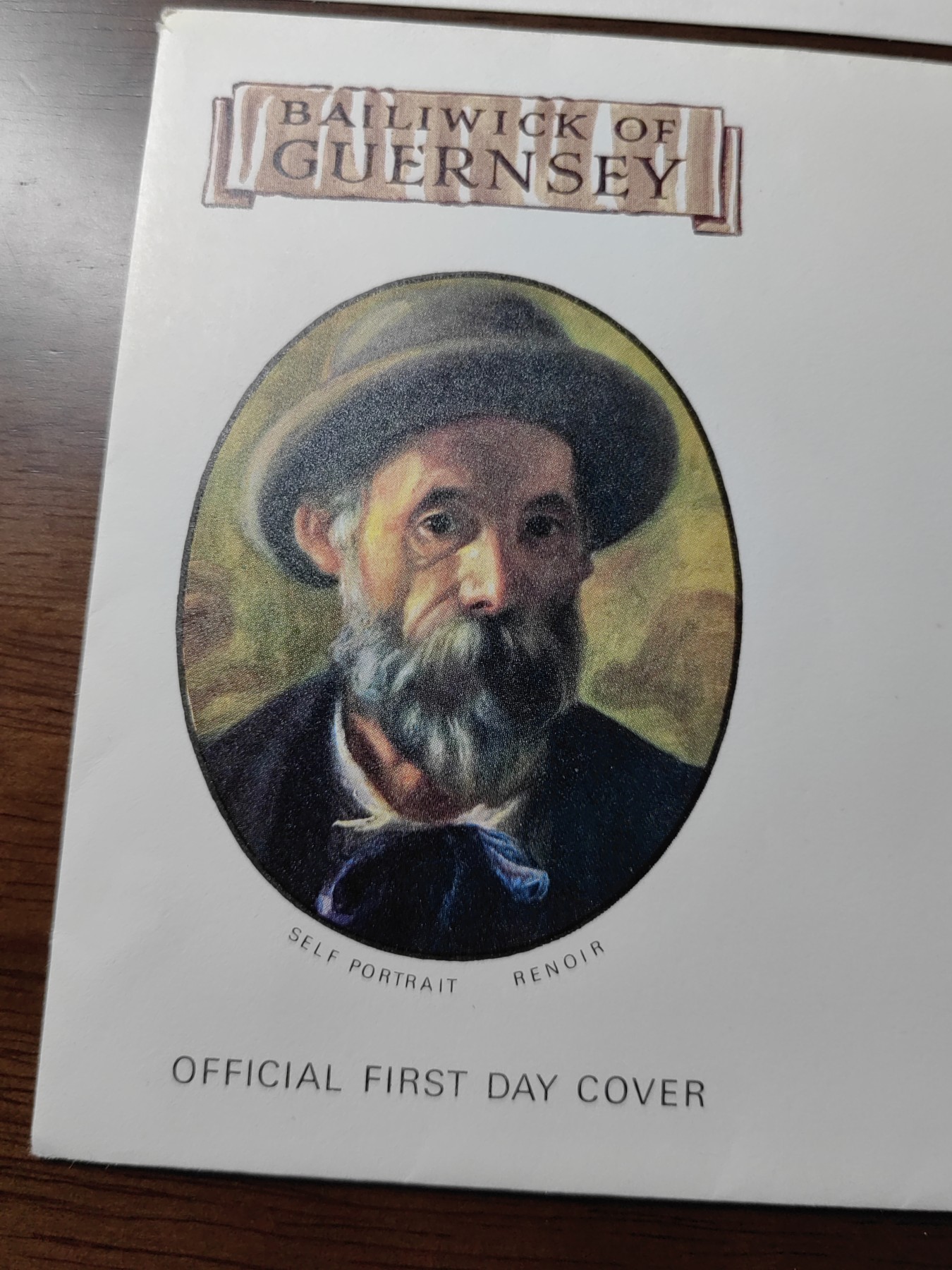 外国邮品精品专场（秒杀）第①③场 根西岛1974年  雷诺阿 艺术绘画