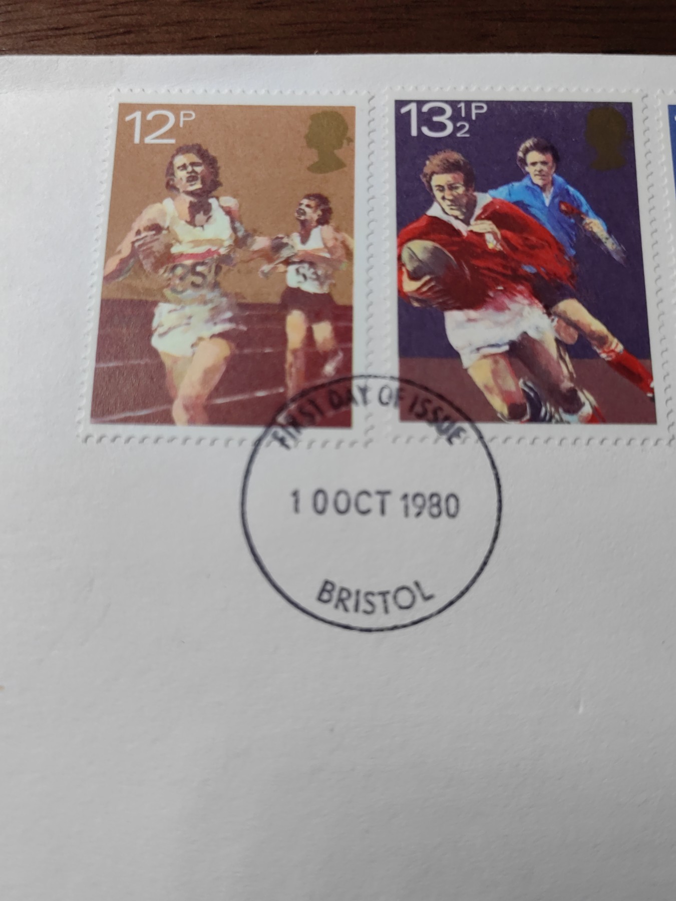 外国邮品精品专场（秒杀）第①⑤场 英国1980 体育协会成立百年 赛跑 橄榄球 拳击4全