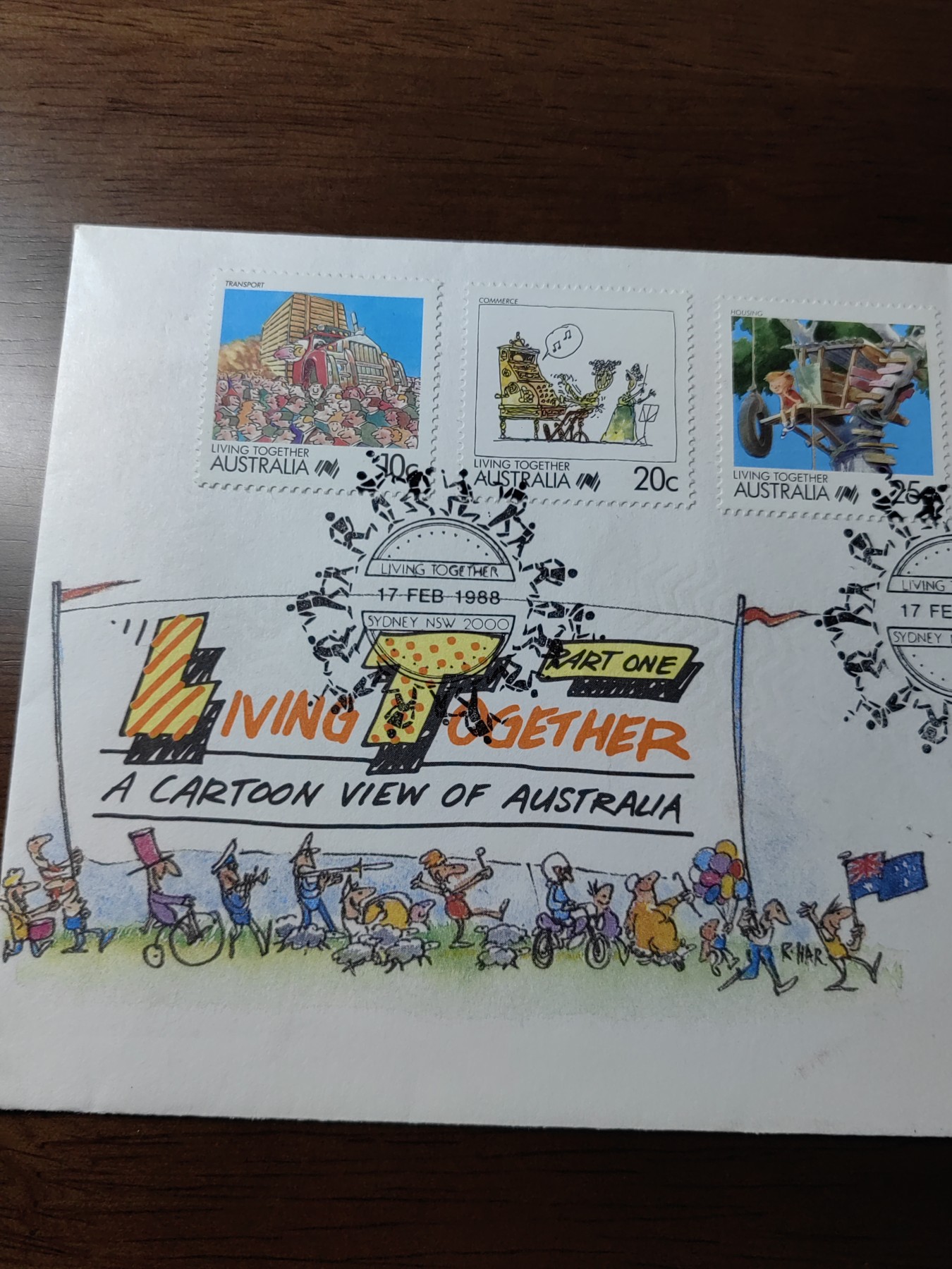 外国邮品精品专场（秒杀）第①③场 澳大利亚1988 一起生活200周年主题