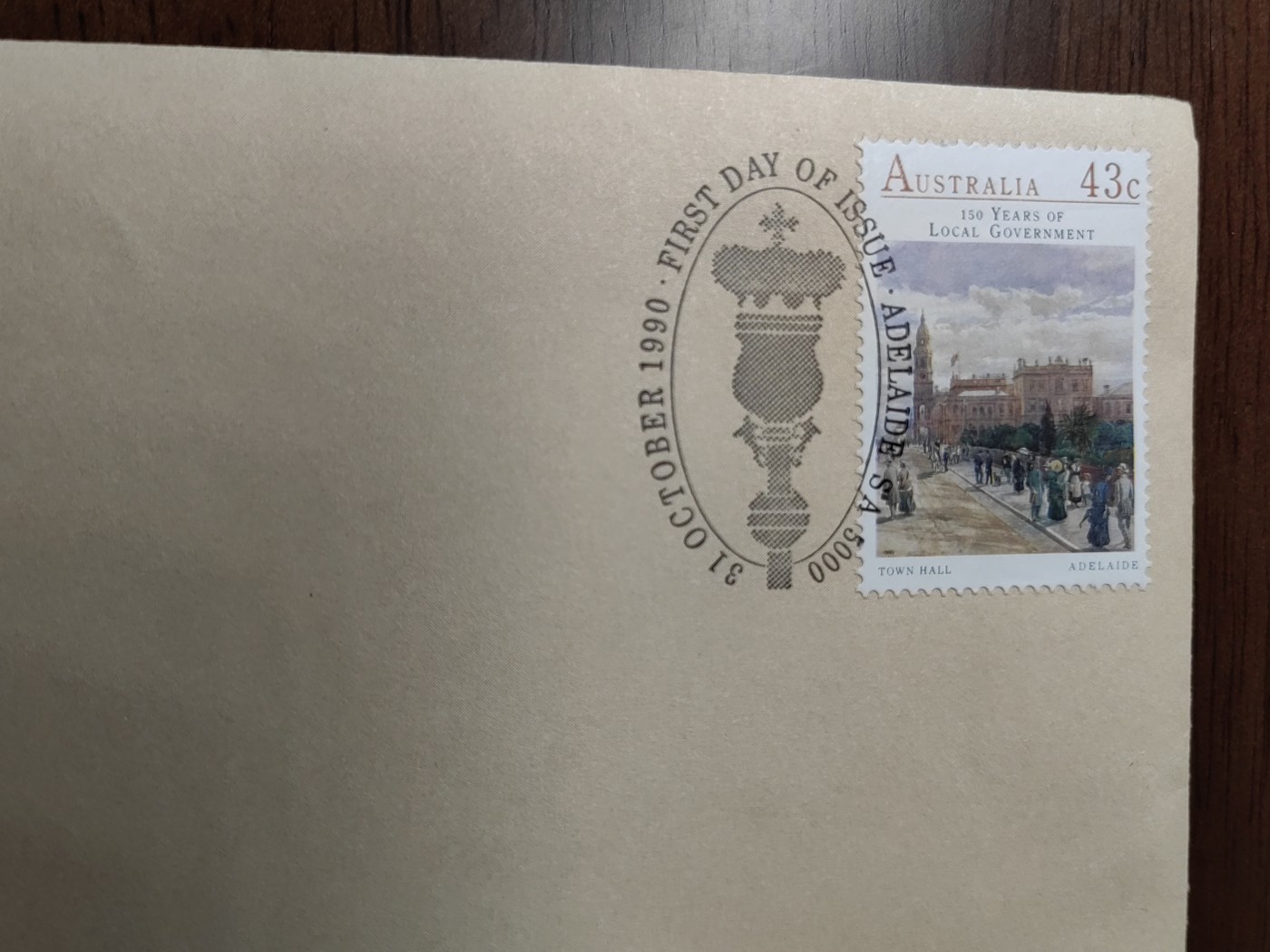 外国邮品精品专场（秒杀）第①⑤场 澳大利亚1990年 地方政府150年街道建筑