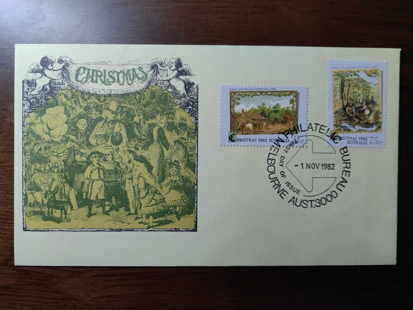 外国邮品精品专场（秒杀）第①③场 澳大利亚1982 圣诞节快乐