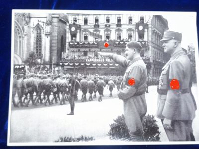 世界精品徽章拍卖-节后首场 - 二战时期德国卡片，内容如图，库存品