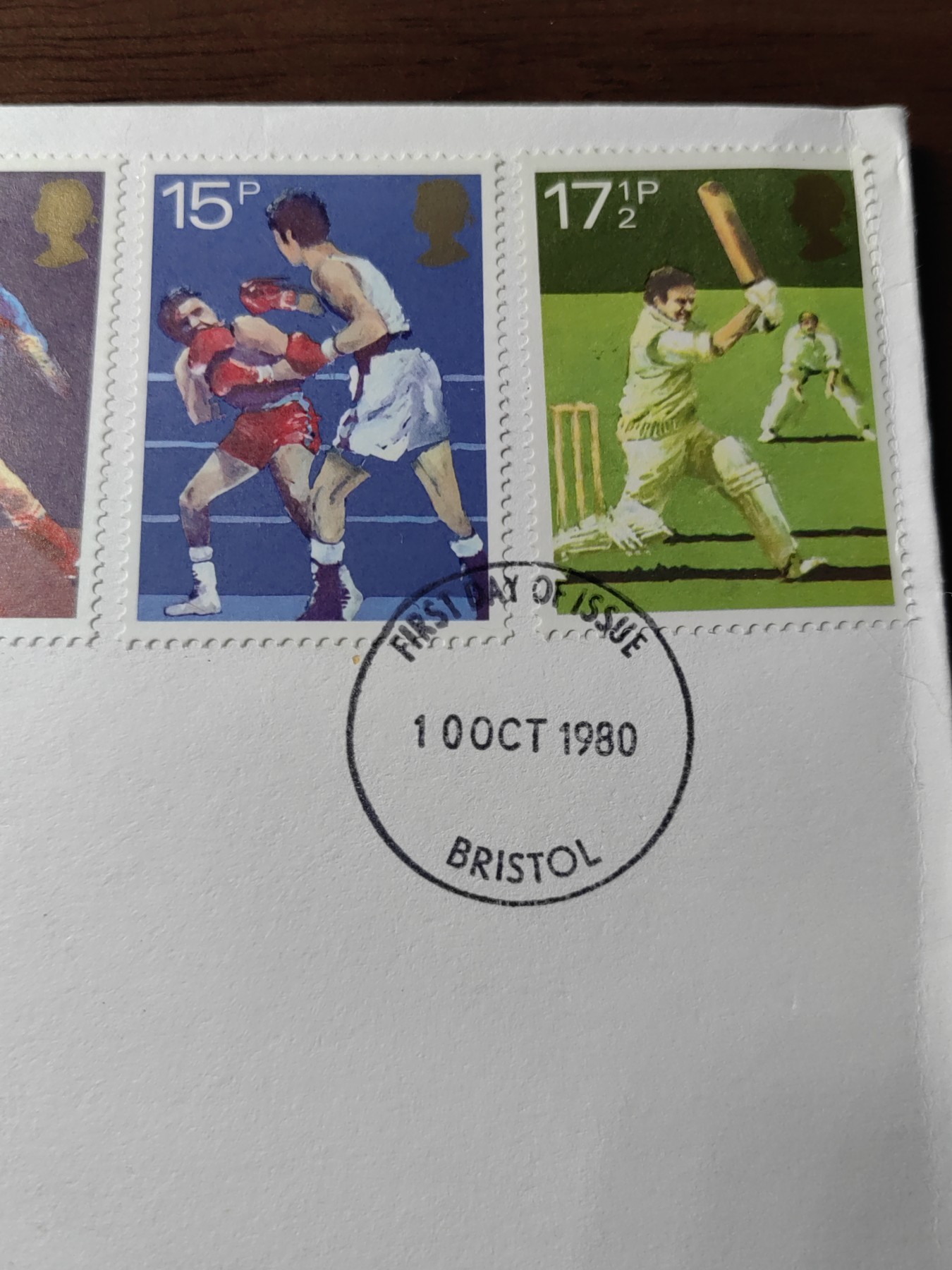 外国邮品精品专场（秒杀）第①⑤场 英国1980 体育协会成立百年 赛跑 橄榄球 拳击4全