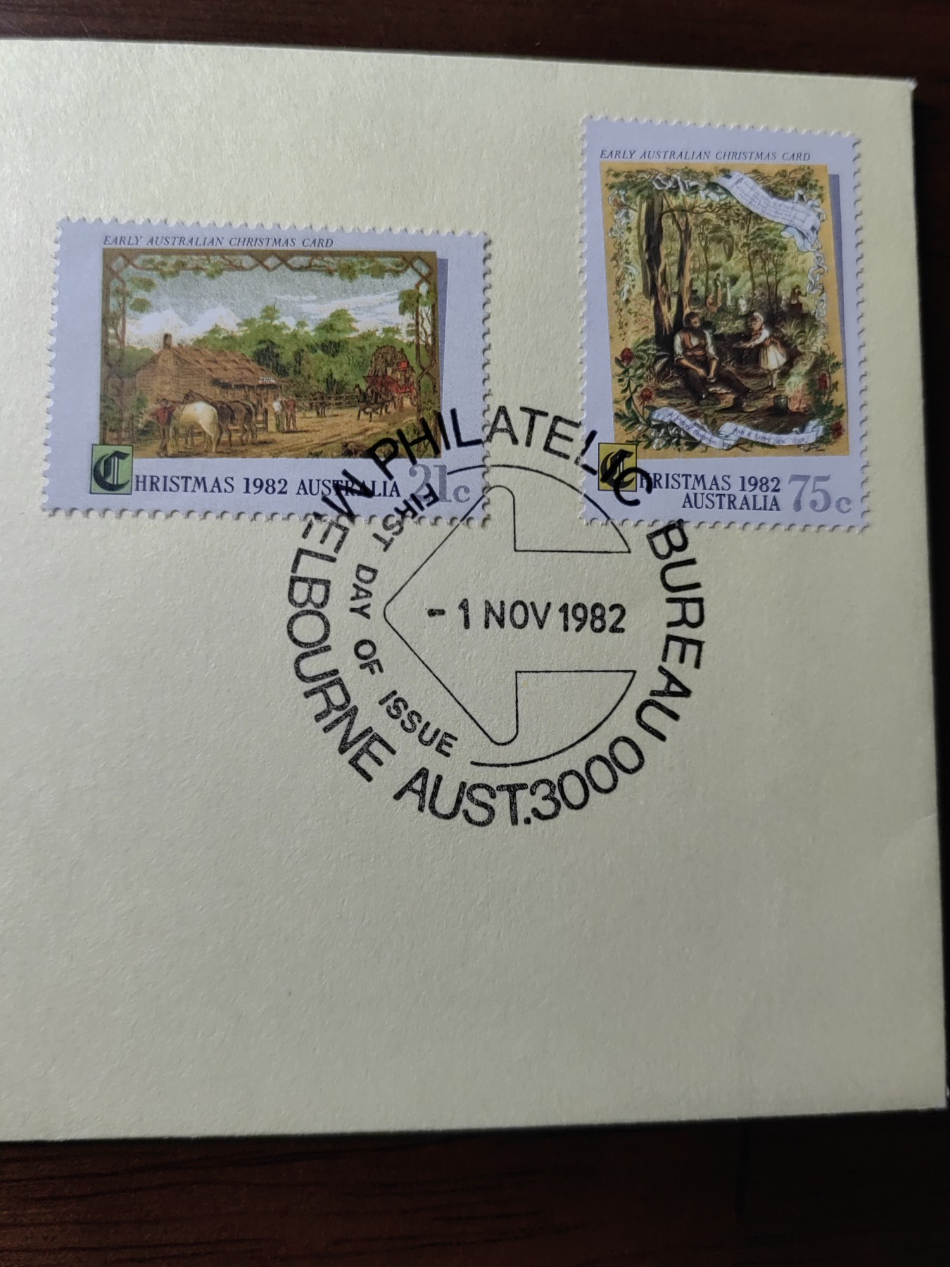 外国邮品精品专场（秒杀）第①③场 澳大利亚1982 圣诞节快乐