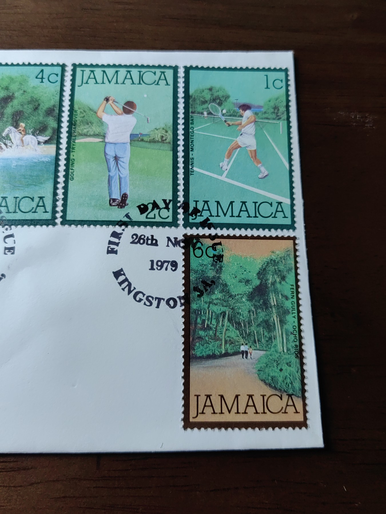 外国邮和小本票精品专场（秒杀和拍卖）第①⑥场 牙买加1976 体育运动
