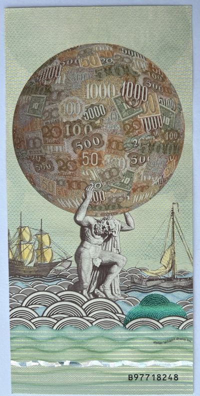 2023第43场（总第142期）：精品测试钞、纪念券专场 - 比利时“国家银行印钞厂成立170周年”测试钞UNC
