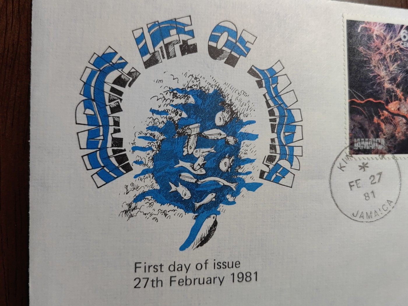 外国邮品精品专场（秒杀）第①③场 牙买加1981年 海底世界 