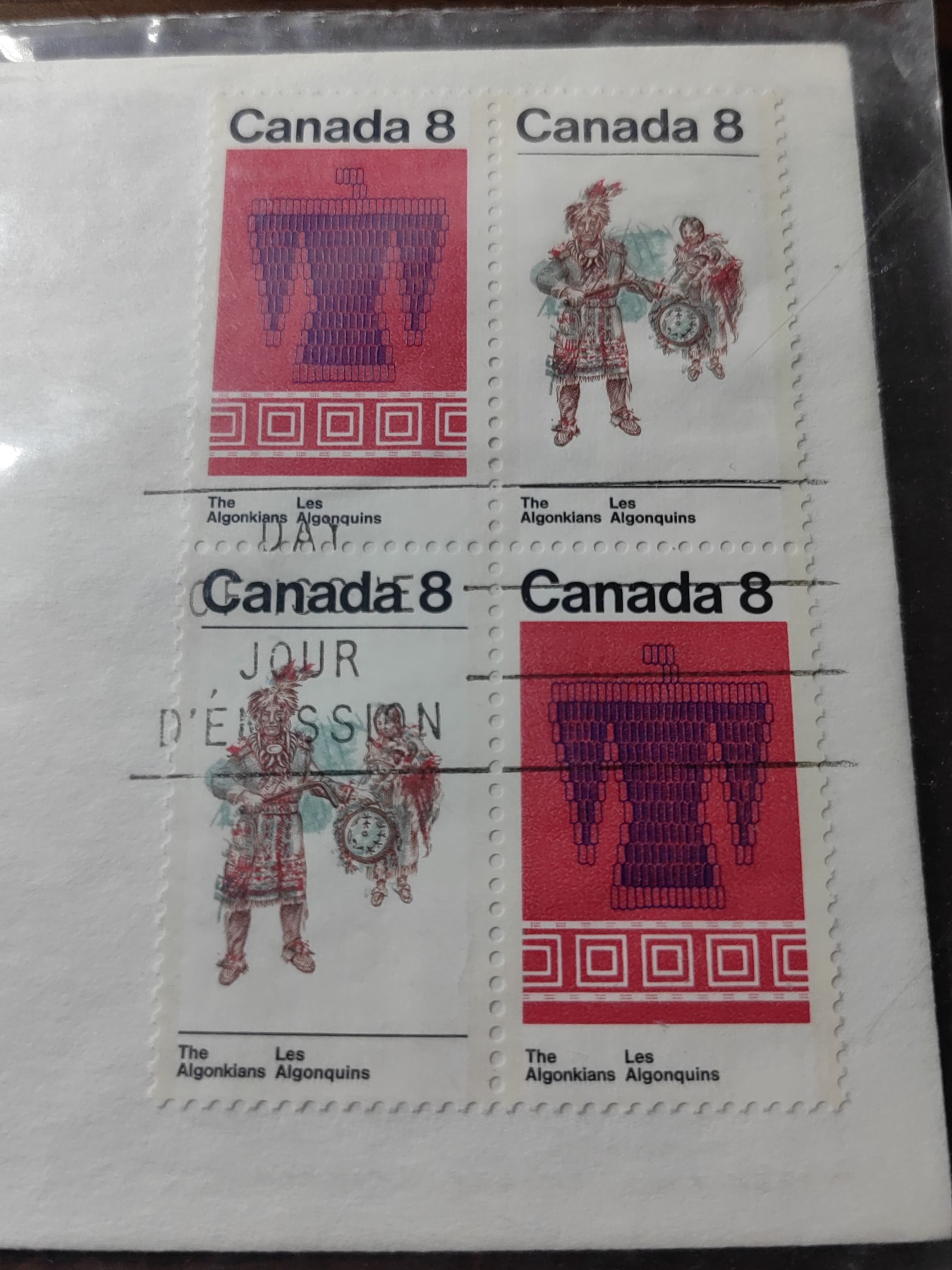 外国邮品精品专场（秒杀）第①③场 加拿大1973 四连体 原封